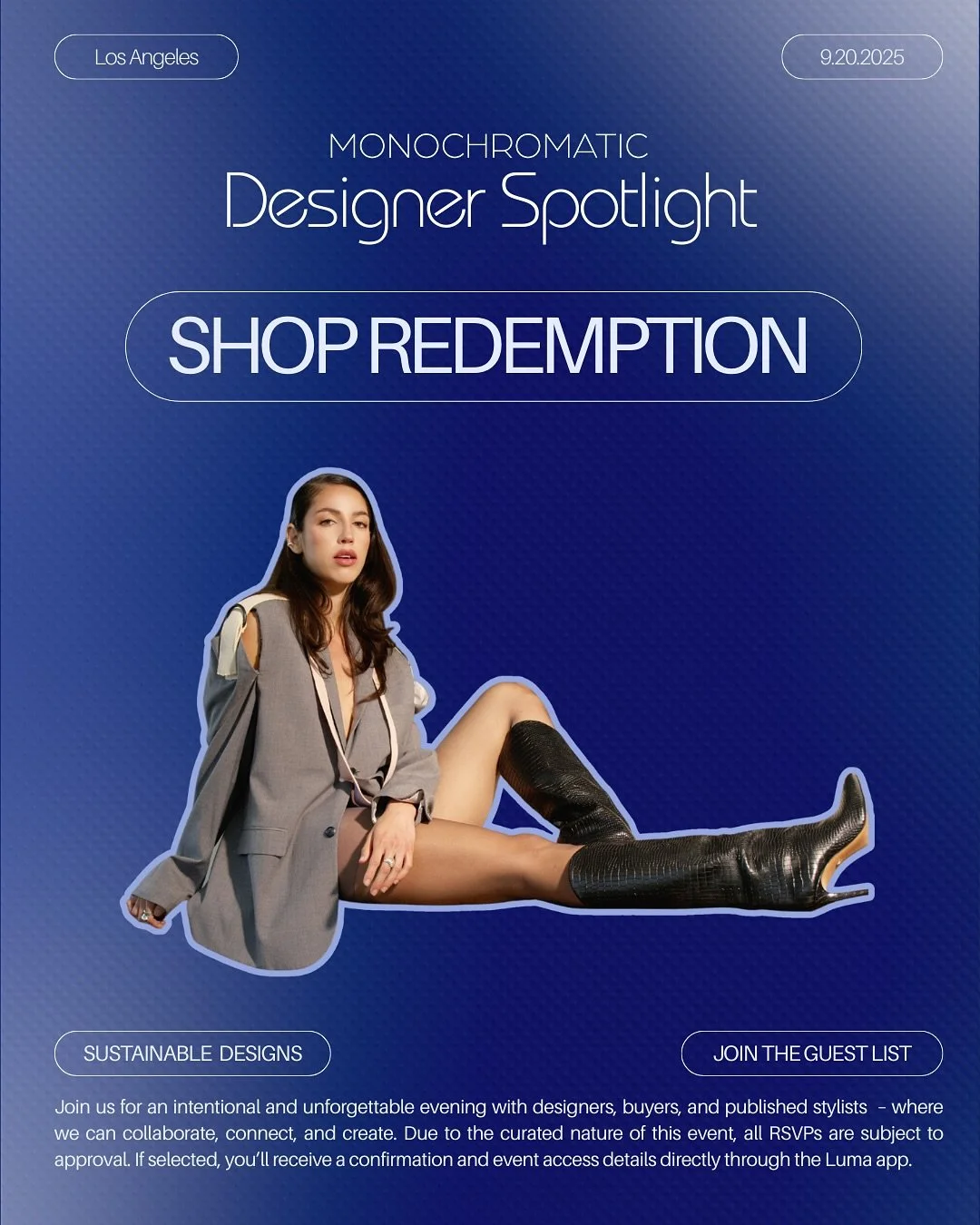 We’re thrilled to spotlight @shop_redemption , one of the incredible designers bringing her work to our September event, happening in less than a month!
Meet Shop Redemption: Where Vintage Meets Sustainability
At Shop Redemption, we believe t