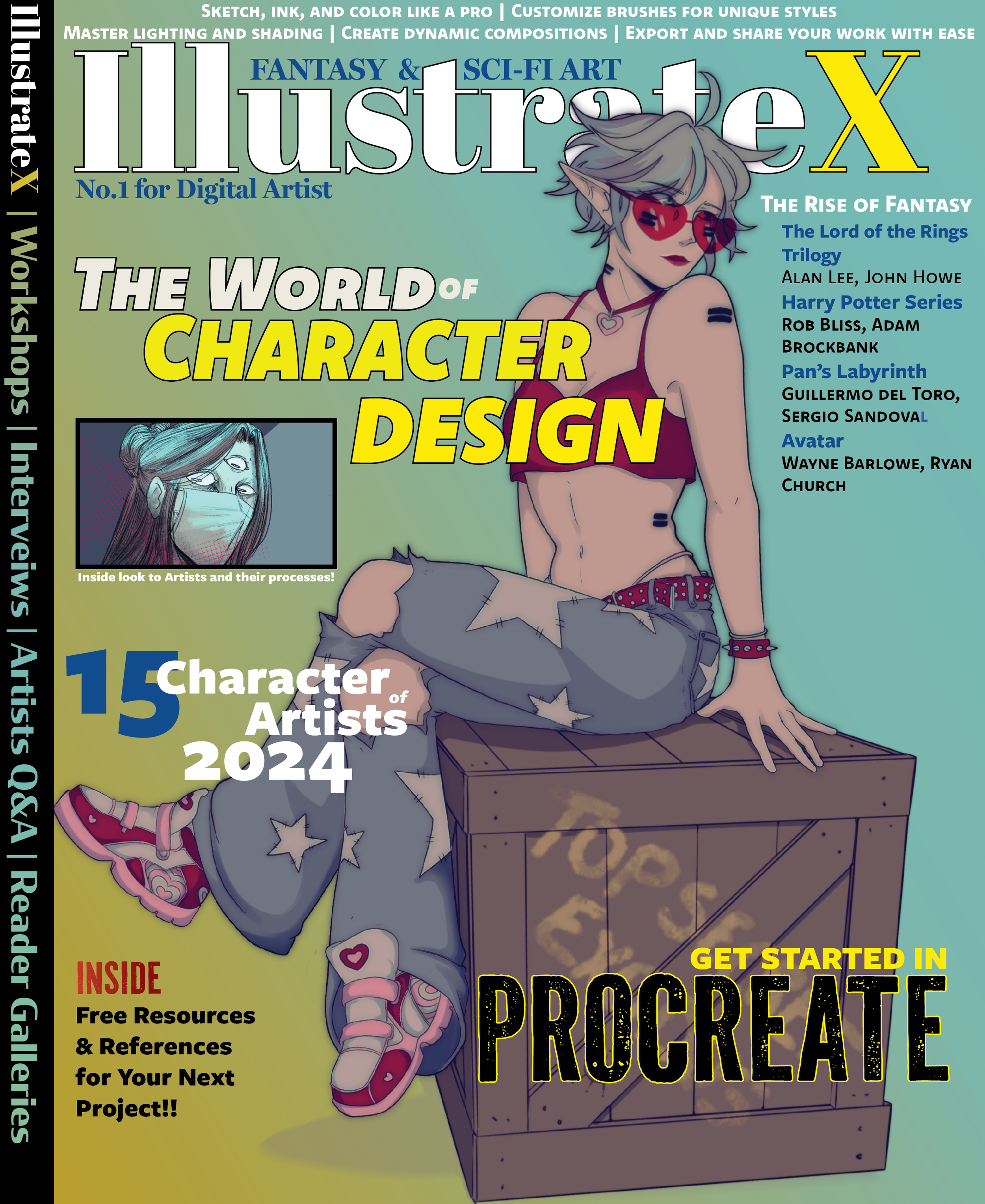Illustrate-X — Ivory Crow Designs
