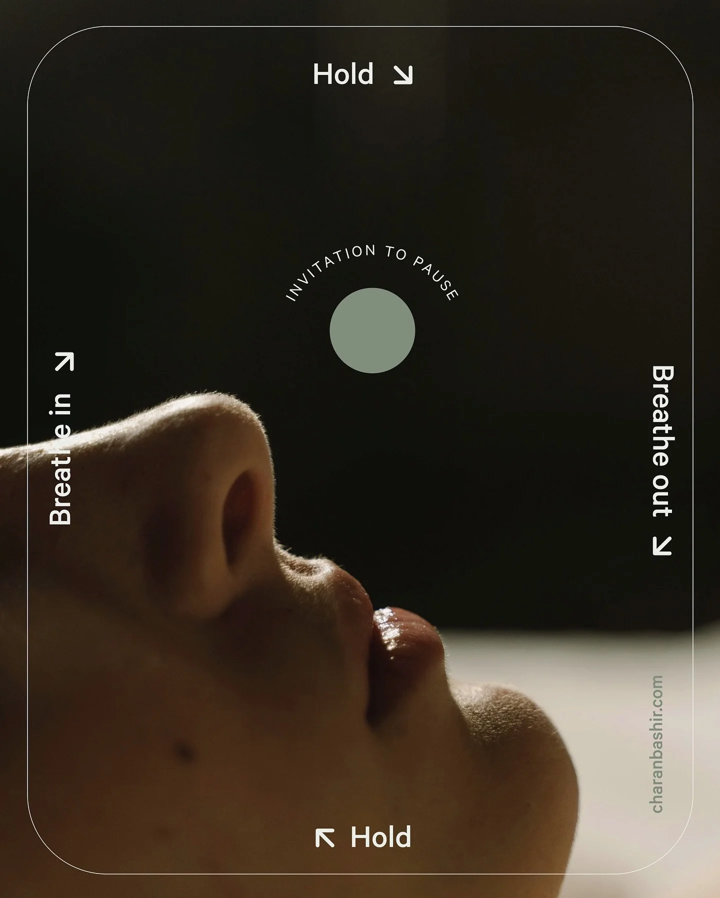 ⚡️Before you scroll to the next post &mdash; pause for one deep breath.

Take note of your shoulders, your jaw, your brow, your belly. If you notice any tension there, take a moment to settle with grounding breath.

Try this simple reset: 

&rarr; Br