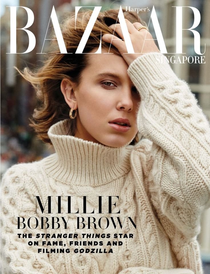 HARPER'S BAZAAR MILLIE BOBBY BROWN
