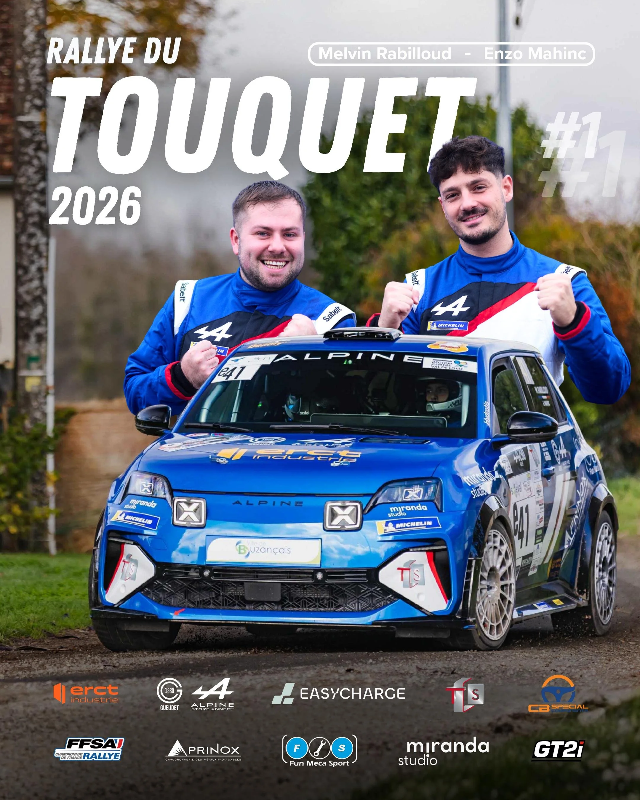 🏎️ En route pour le Rallye du Touquet !