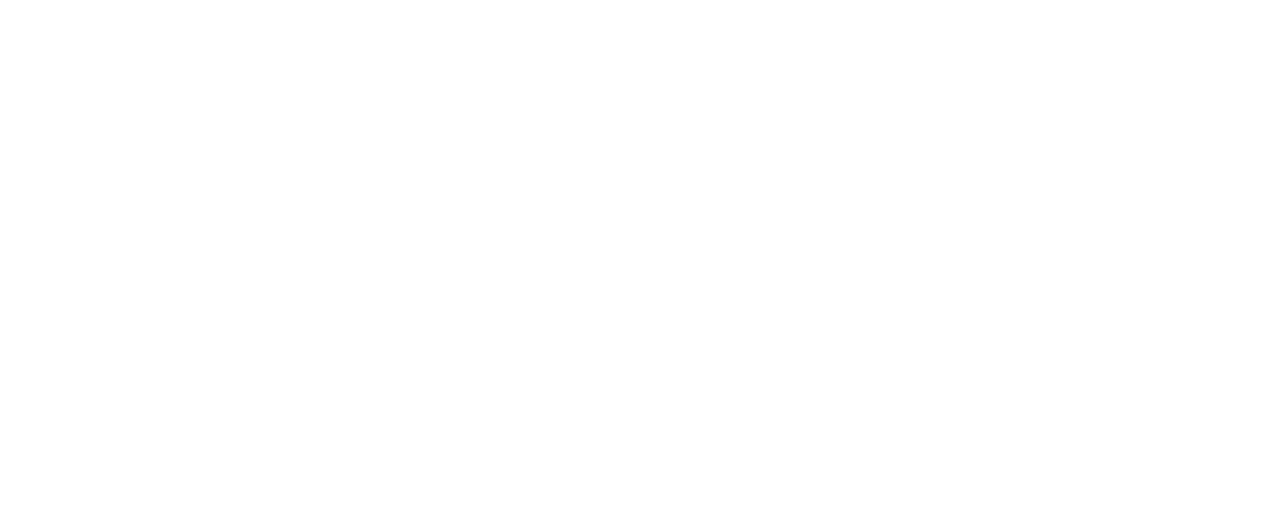 White silhouette of various herbs and plants against black background.