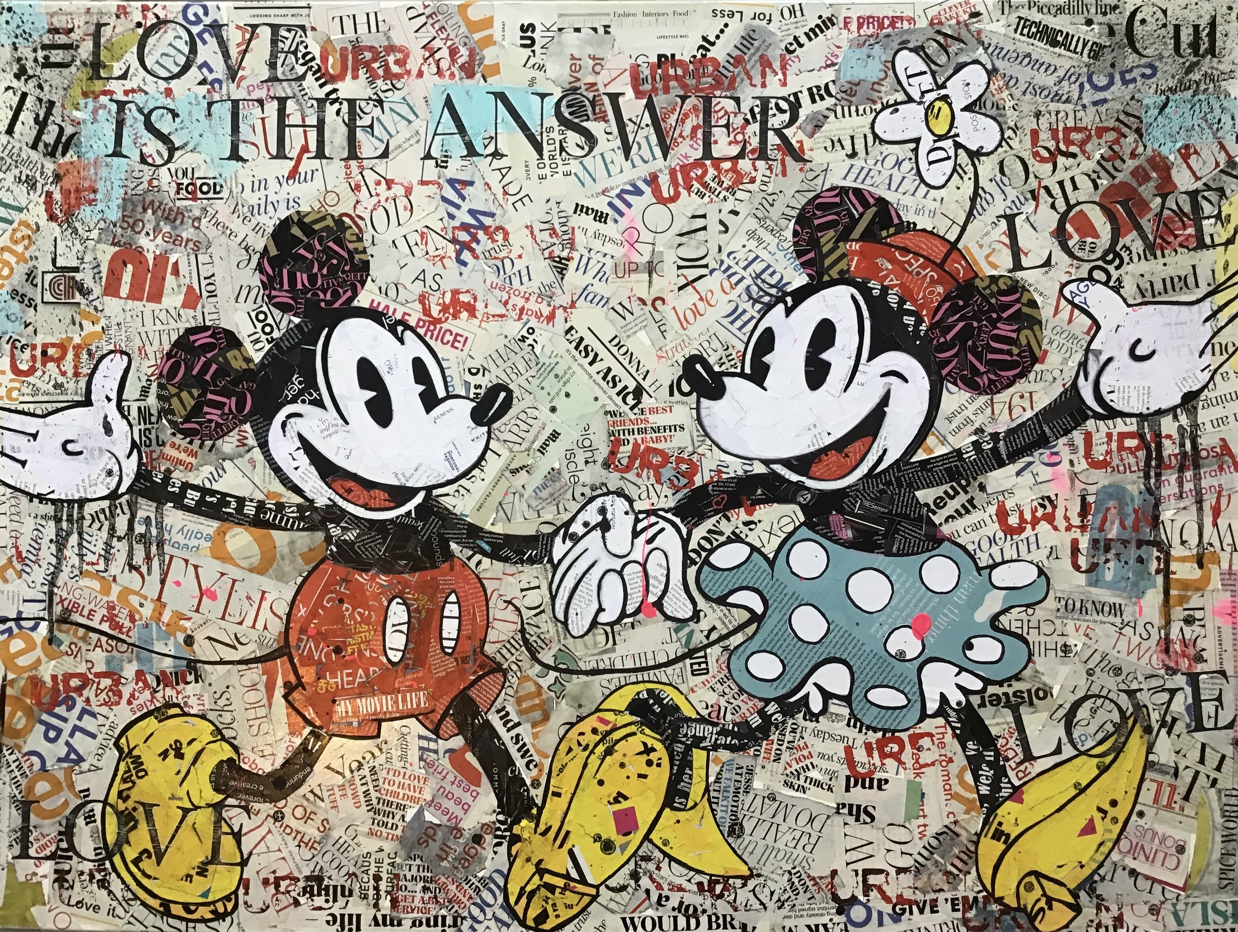 Mickey Mouse limited edition print