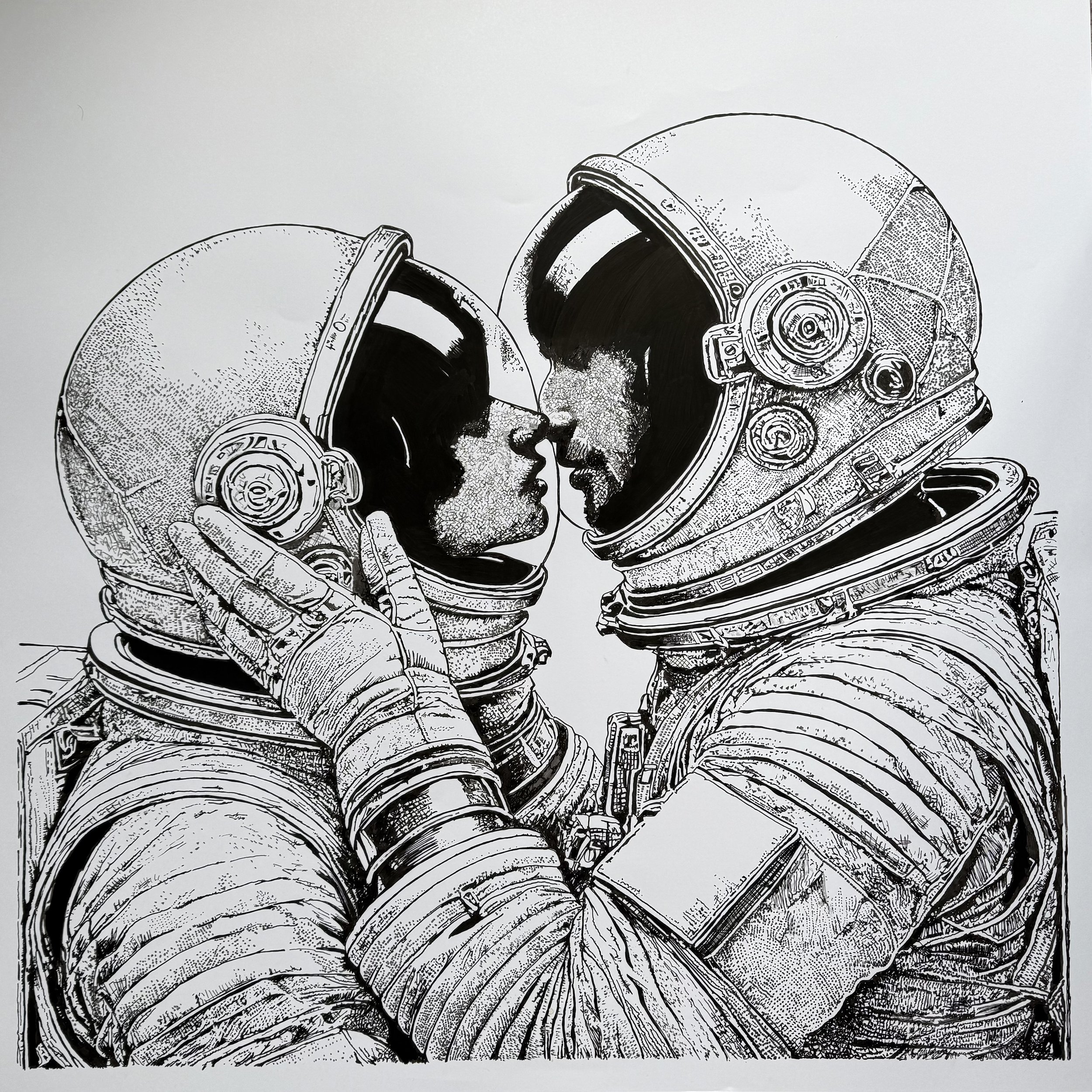 Limited edition spaceman print for sale
