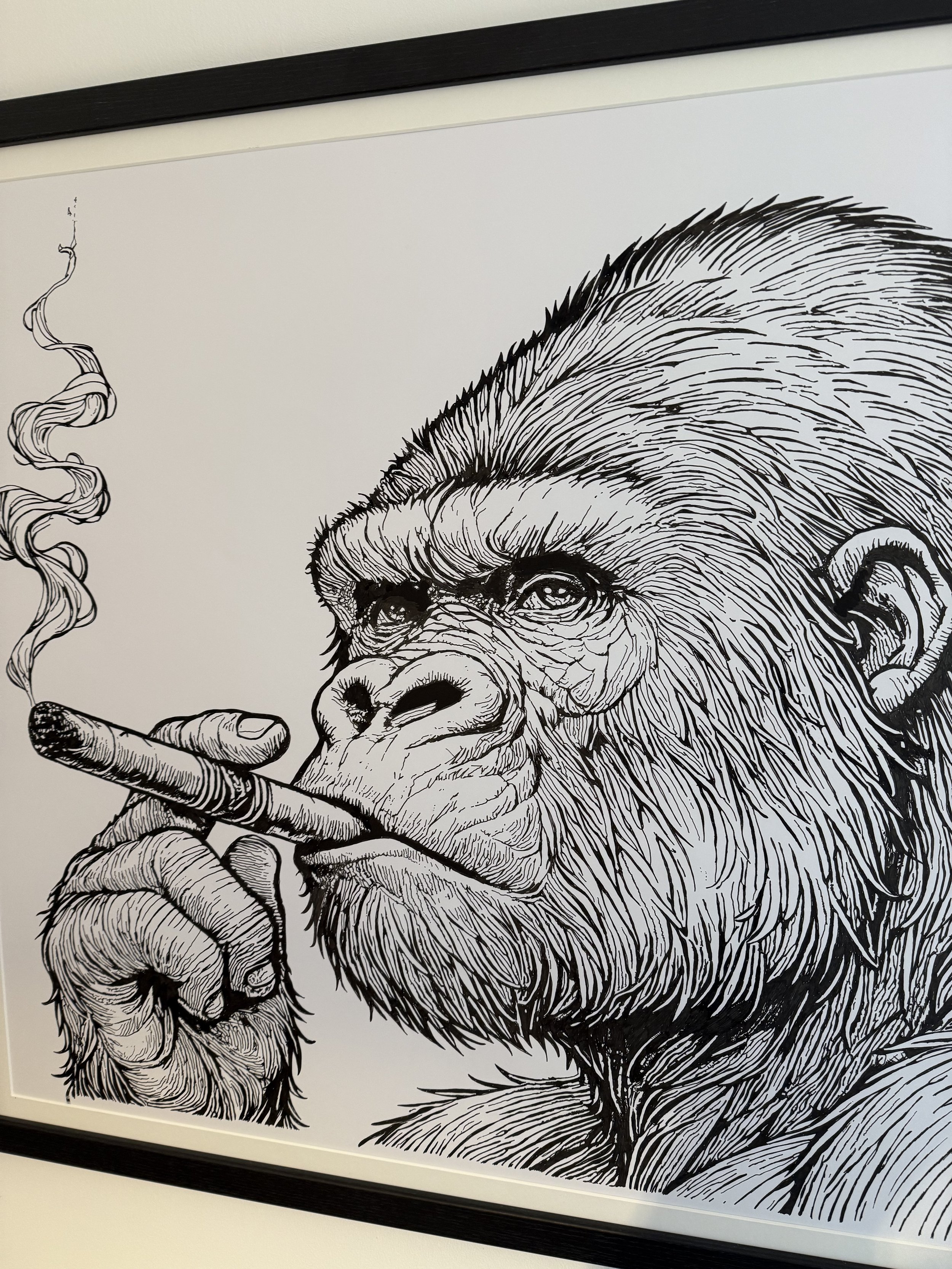 Wild animal artwork