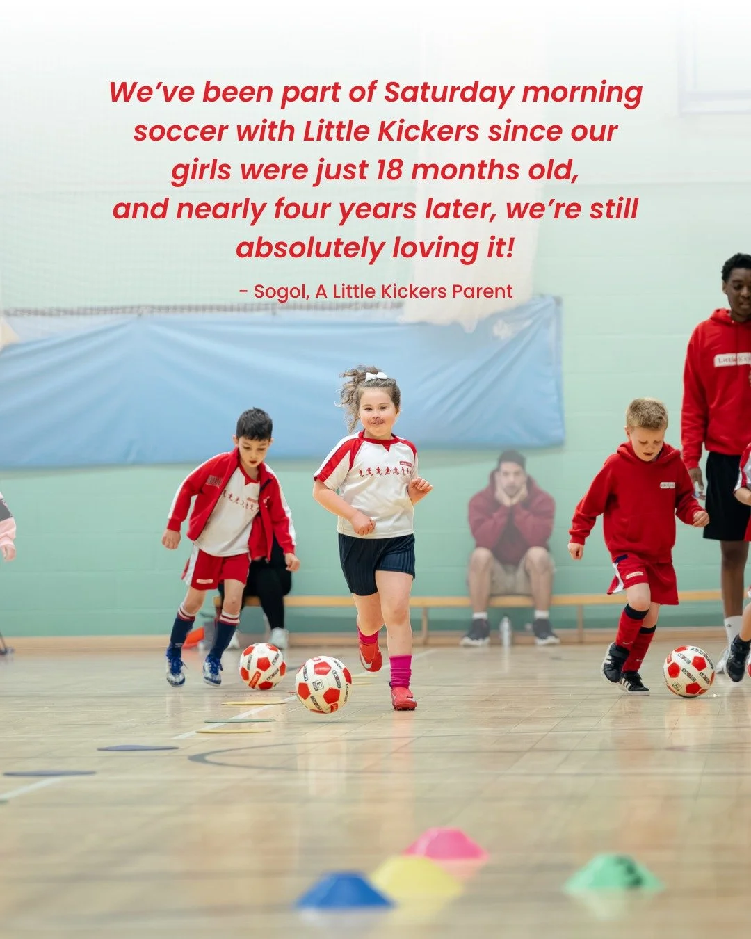 Four years and still going strong 💪 Our classes boosts your child&rsquo;s skills, social confidence and a love for movement.

No weekend is complete without Little Kickers!

#weekendsoccer #soccerclassesforkids #littlekickers #toddlersoccer #prescho
