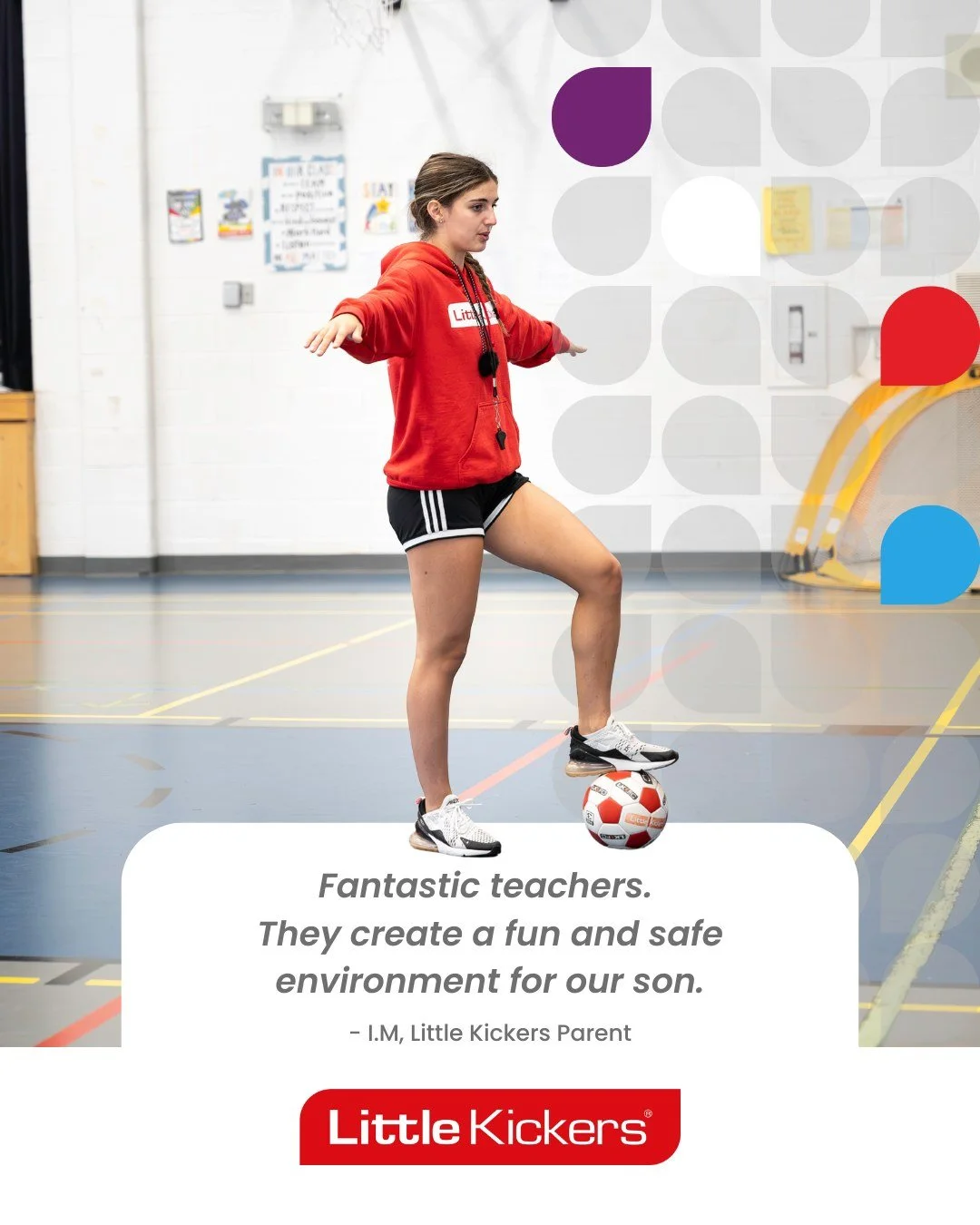 Our fantastic coaches creating a fun and safe environment for every child!