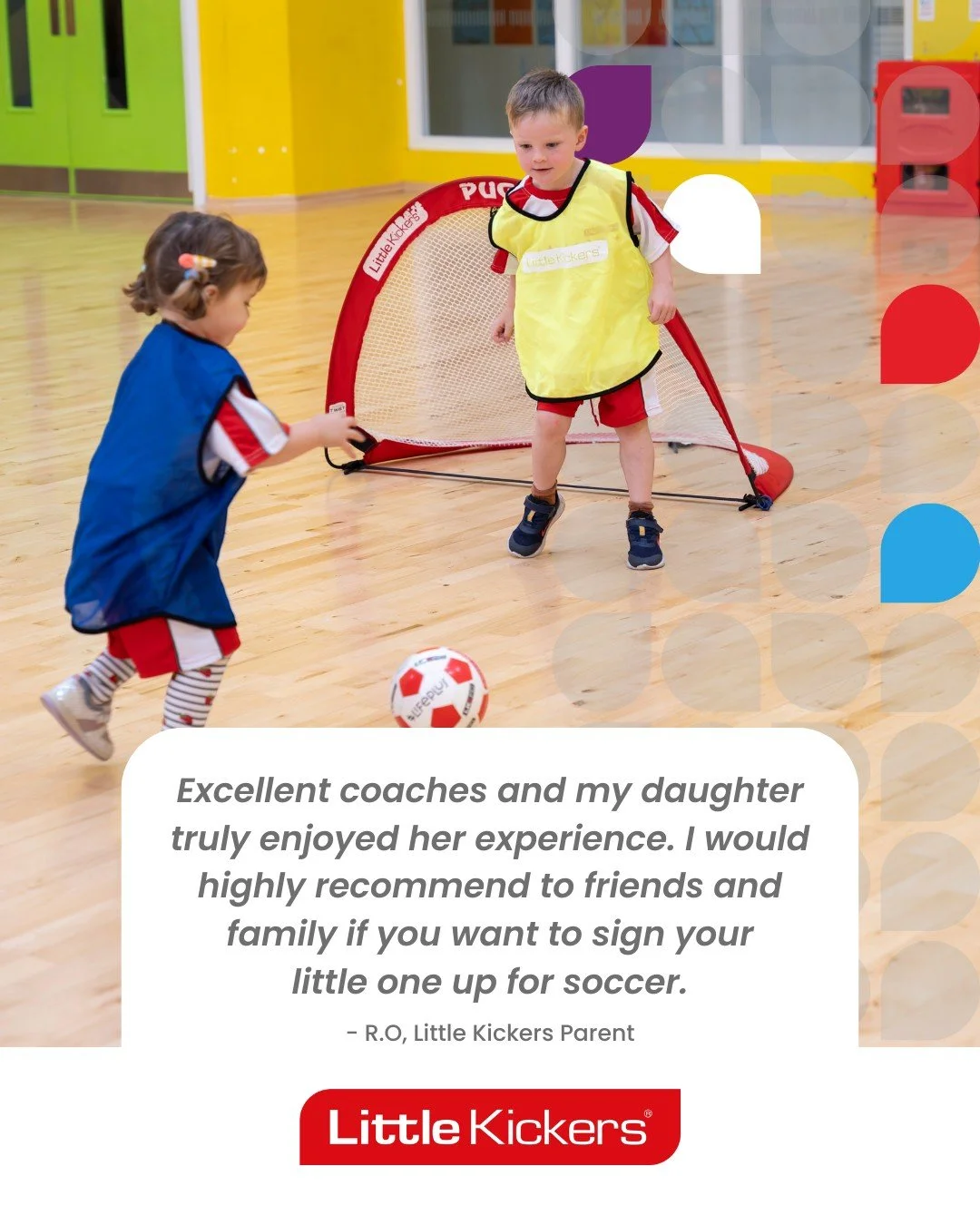 We&rsquo;re so grateful for families who trust us with their little ones.

Creating a positive, supportive first sporting experience is what we&rsquo;re all about!