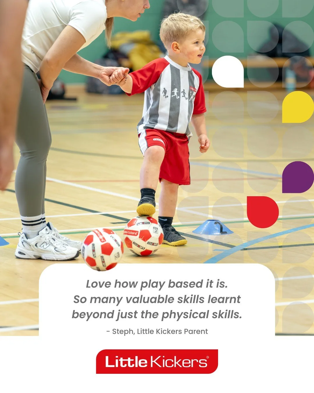 Play really is at the heart of everything, and it&rsquo;s amazing to see how much children take from it.

Come and see what it&rsquo;s all about!

#littlekickers #playbasedlearning #childdevelopment #kidssoccer #earlylearning
