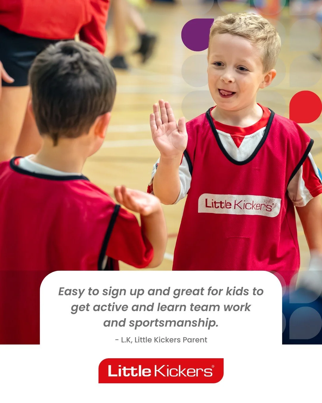 Simple to join. Easy to love ⚽️

A fun, structured way for little ones to stay active, build confidence, and learn to play together.

Join any time!! ⚽️