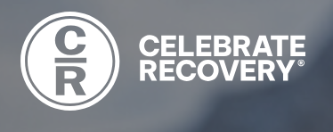 Logo for Celebrate Recovery, featuring a large letter 'C' and 'R' with the words 'Celebrate Recovery' beside it.