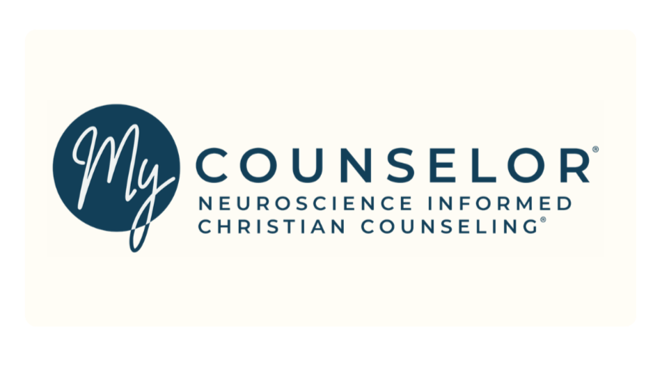 Logo for My Counselor, a Christian counseling service that uses neuroscience-informed approaches.