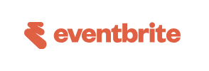 Eventbrite logo with stylized orange