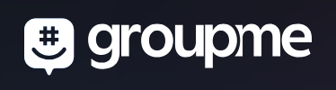 GroupMe logo with a speech bubble and hashtag symbol