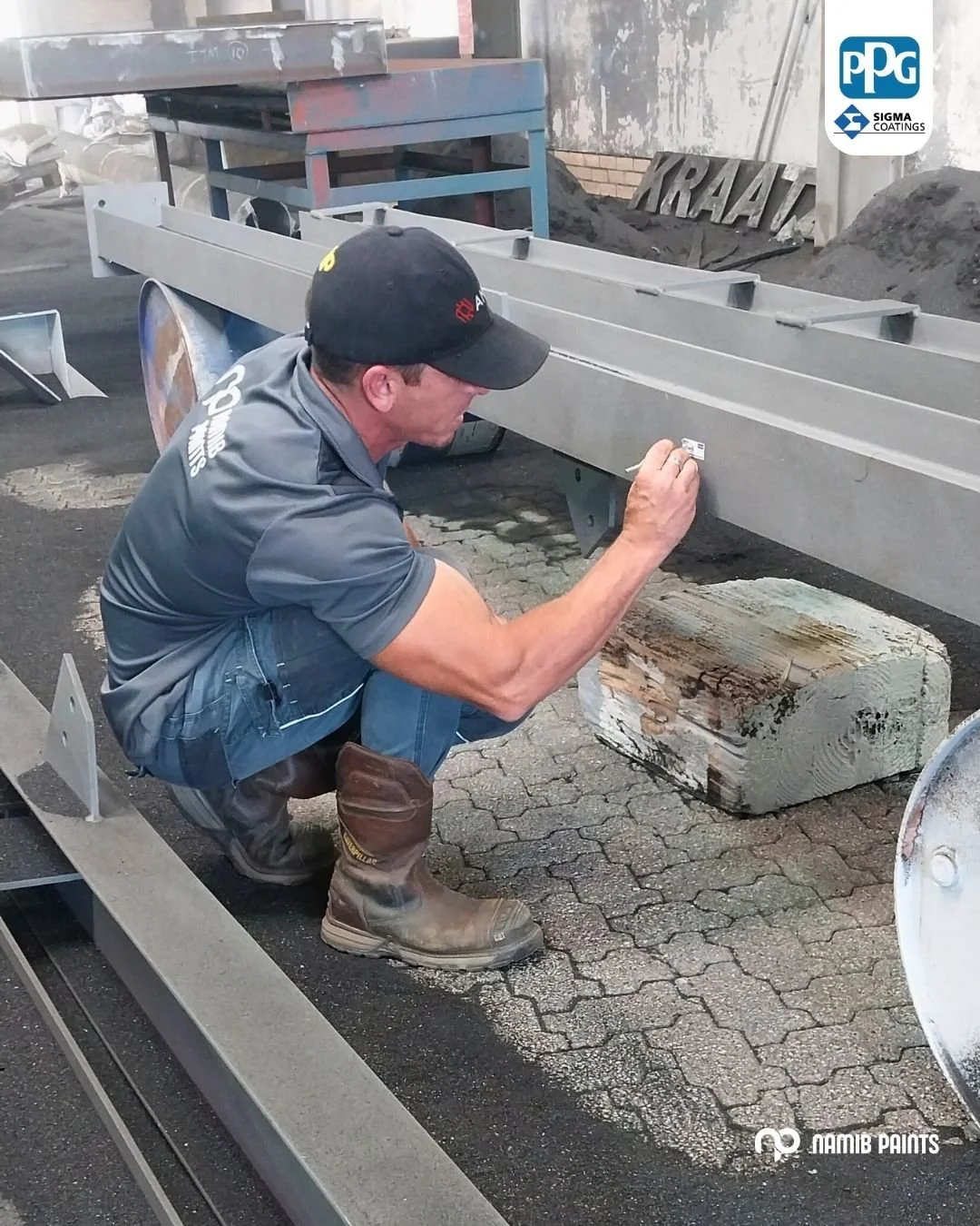 PPG, Sigma Coatings, Namib Paints, Namib Paints & Plastics, Namibia, Protective Coatings, Marine Protective Coatings, Industrial Protective Coatings.