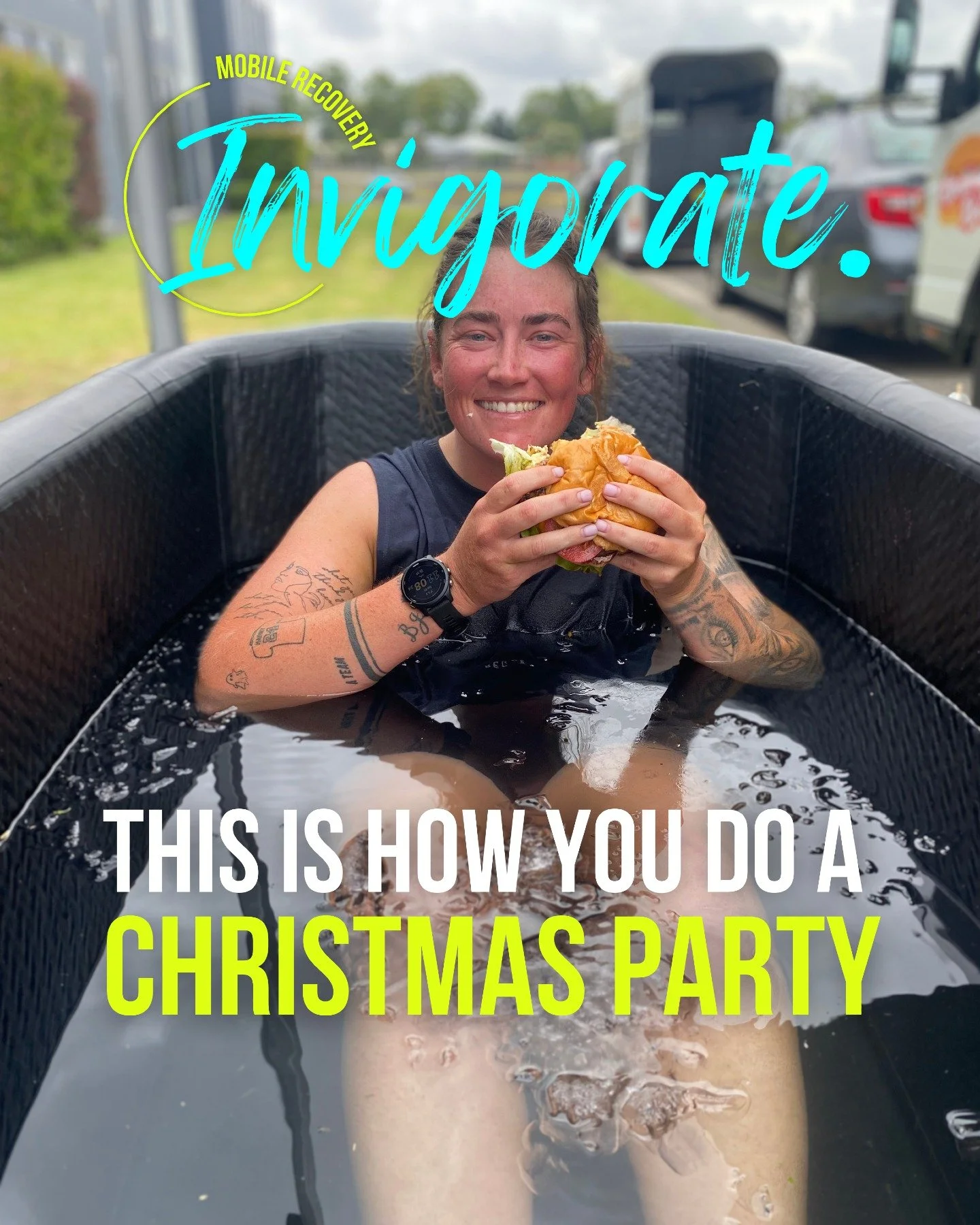 🎄 Christmas parties just don&rsquo;t compare&hellip;
Not when you&rsquo;ve got ice baths, burgers, Santa hats and compression boots all in one place. 😂❄️🍔

This is what happens when Invigorate Recovery shows up &mdash; the recovery is elite, the v
