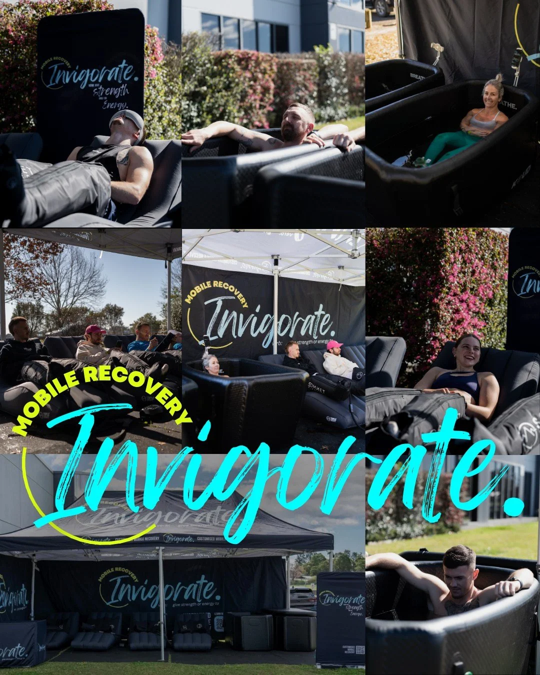 Get ready to elevate your recovery with Invigorate Recovery! ✨

We are your go-to mobile service, bringing the ultimate rejuvenation experience straight to you&mdash;recovery on the go, all managed for you! Book us to enjoy our state-of-the-art Compr