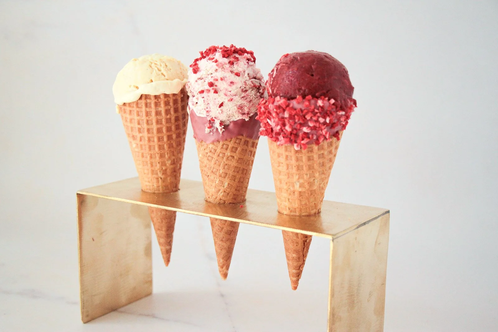 3 Ice Cream Recipes with Freeze-Dried Fruit Powder