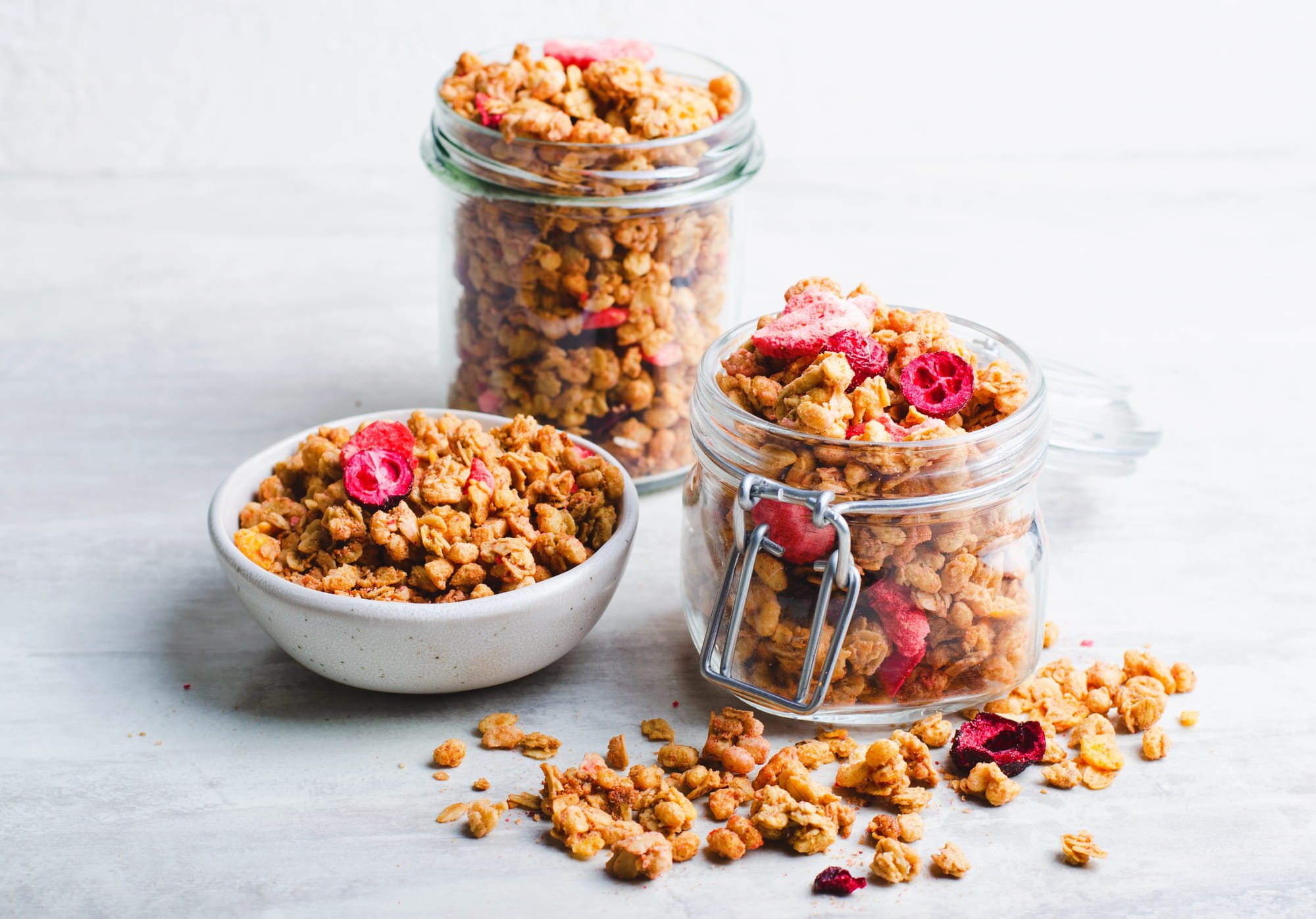 Freeze dried fruit muesli