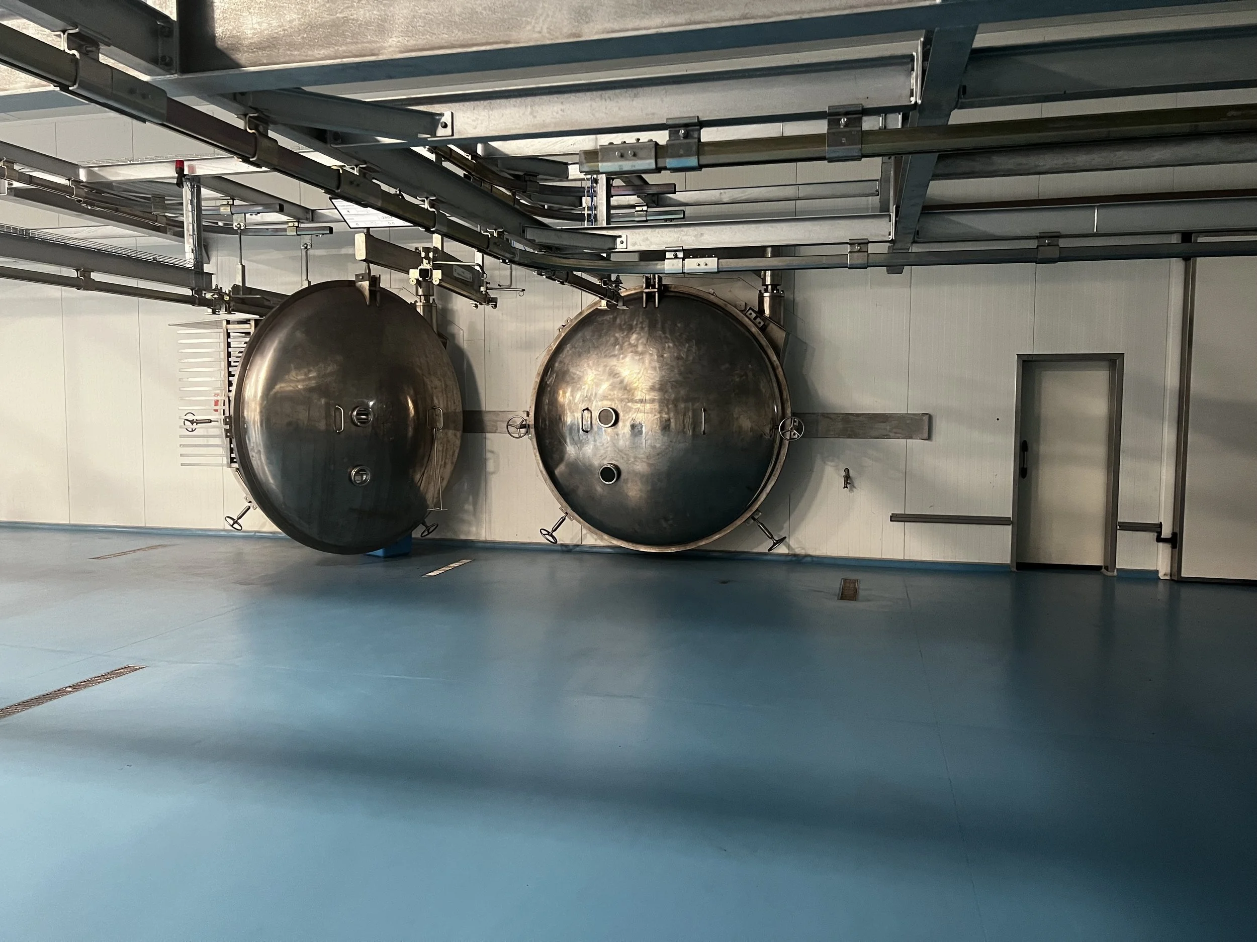 freeze dried production