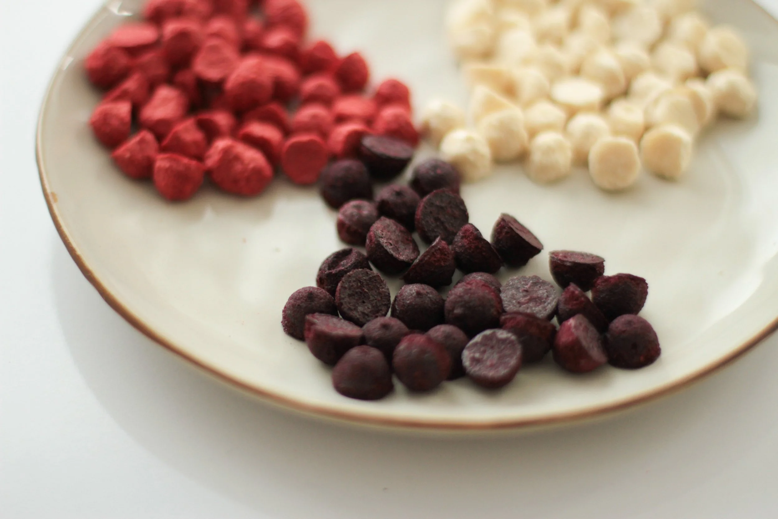 Freeze dried melts