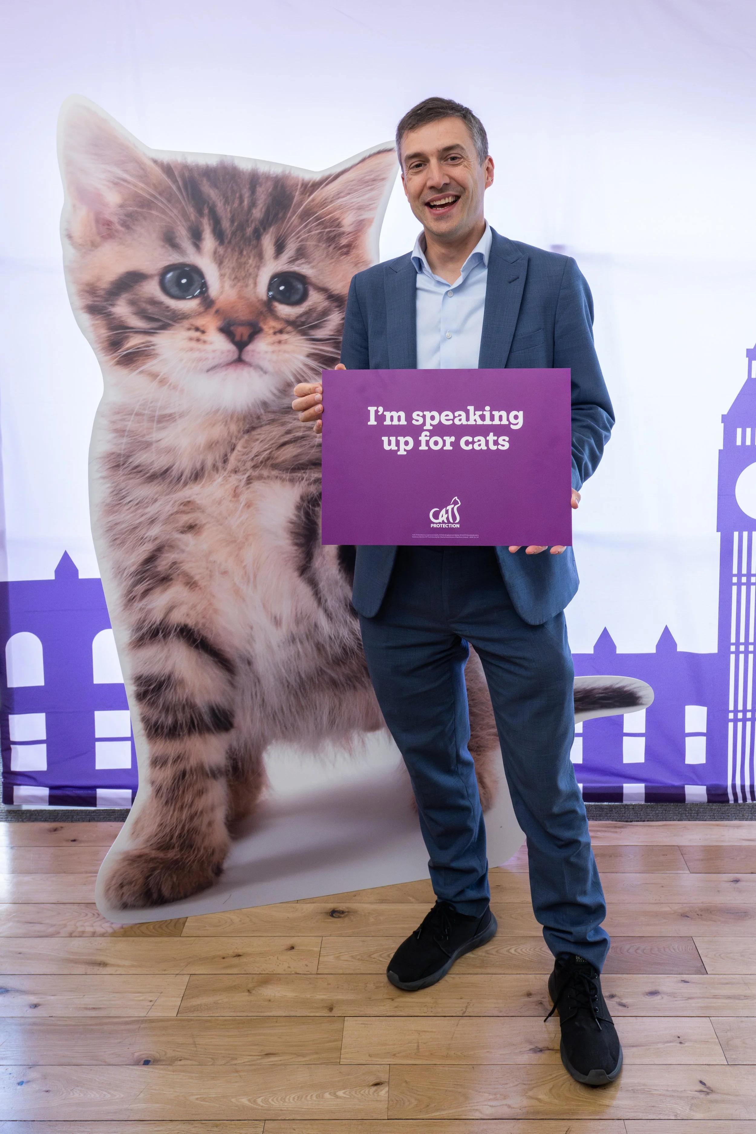 Adrian Ramsay joins Cats Protection in Parliament to discuss cat welfare&nbsp;