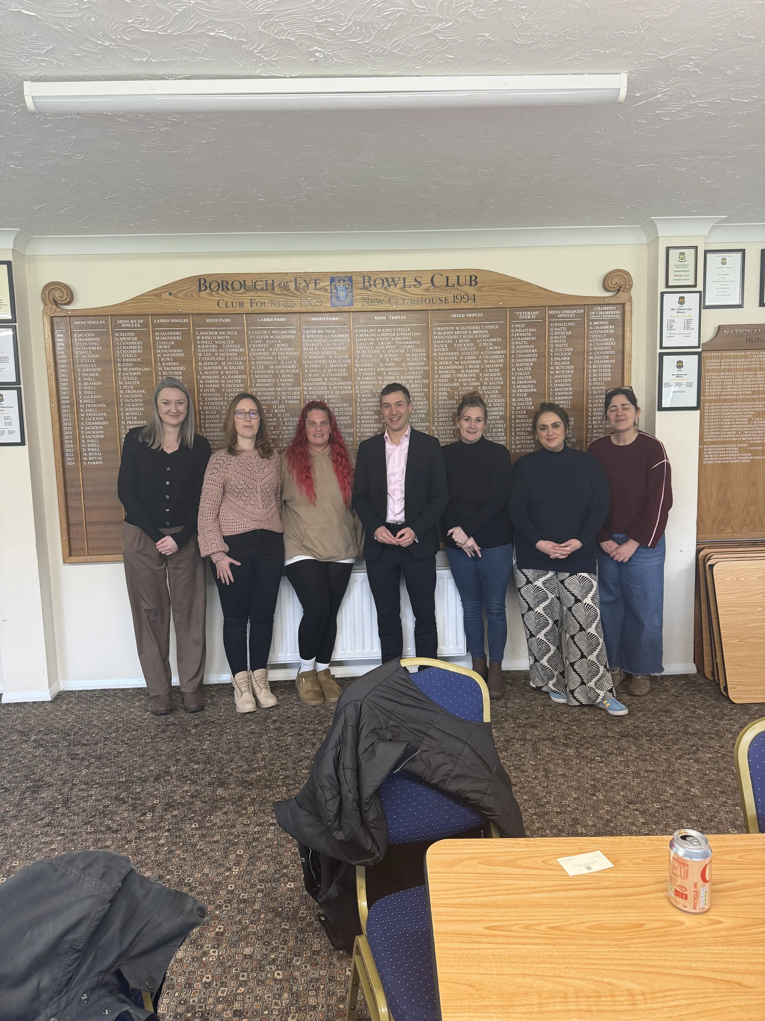 Meeting with Eye Opportunities.