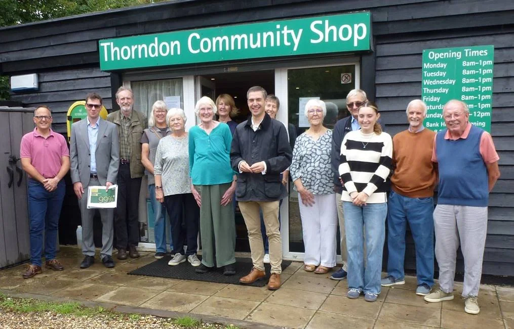 At Thorndon Community Shop.