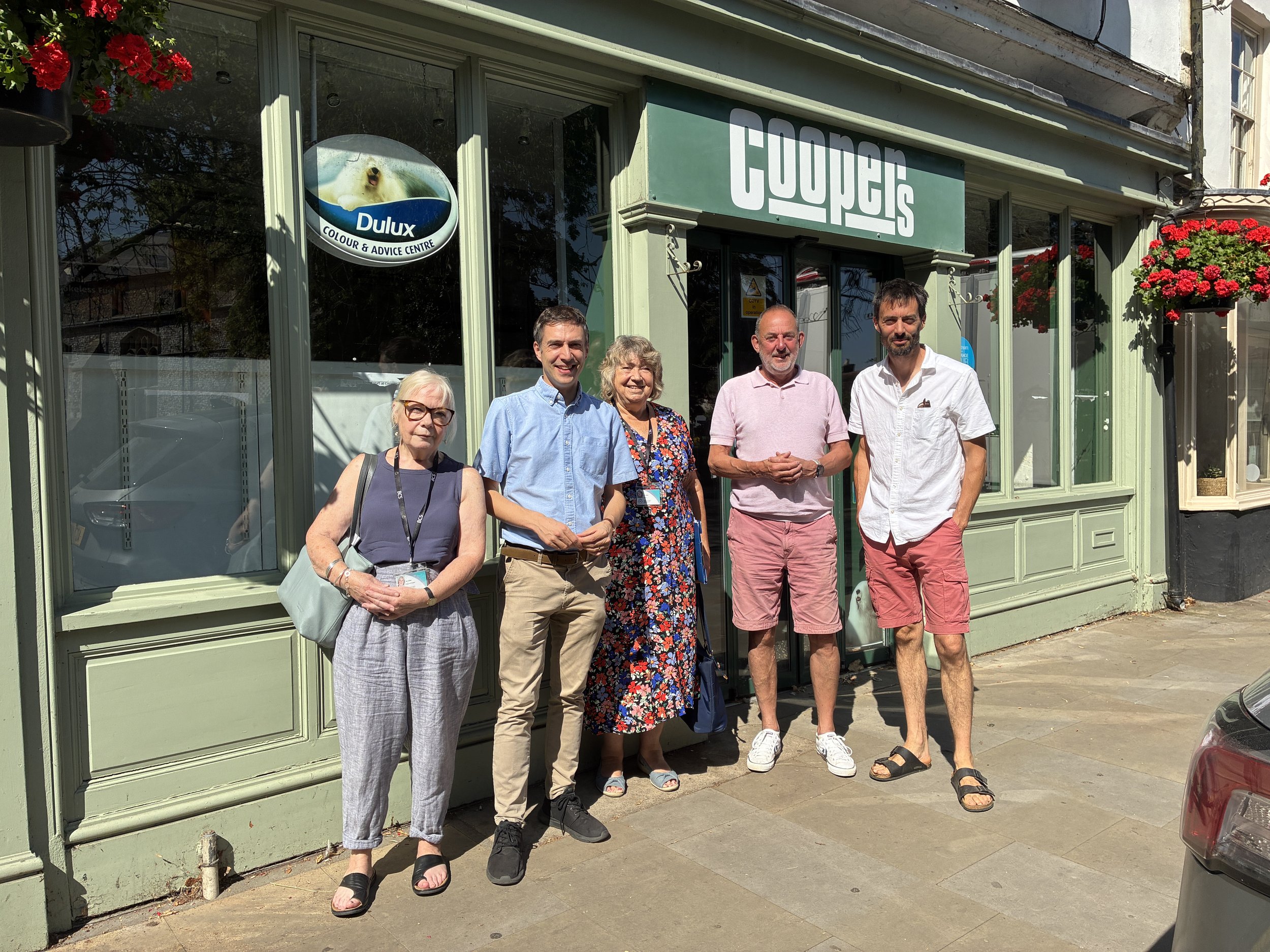 Adrian Ramsay MP encourages local business people to apply to be a trustee of Bungay Community Support