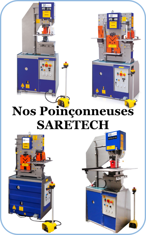 Nos Poinçonneuses SARETECH