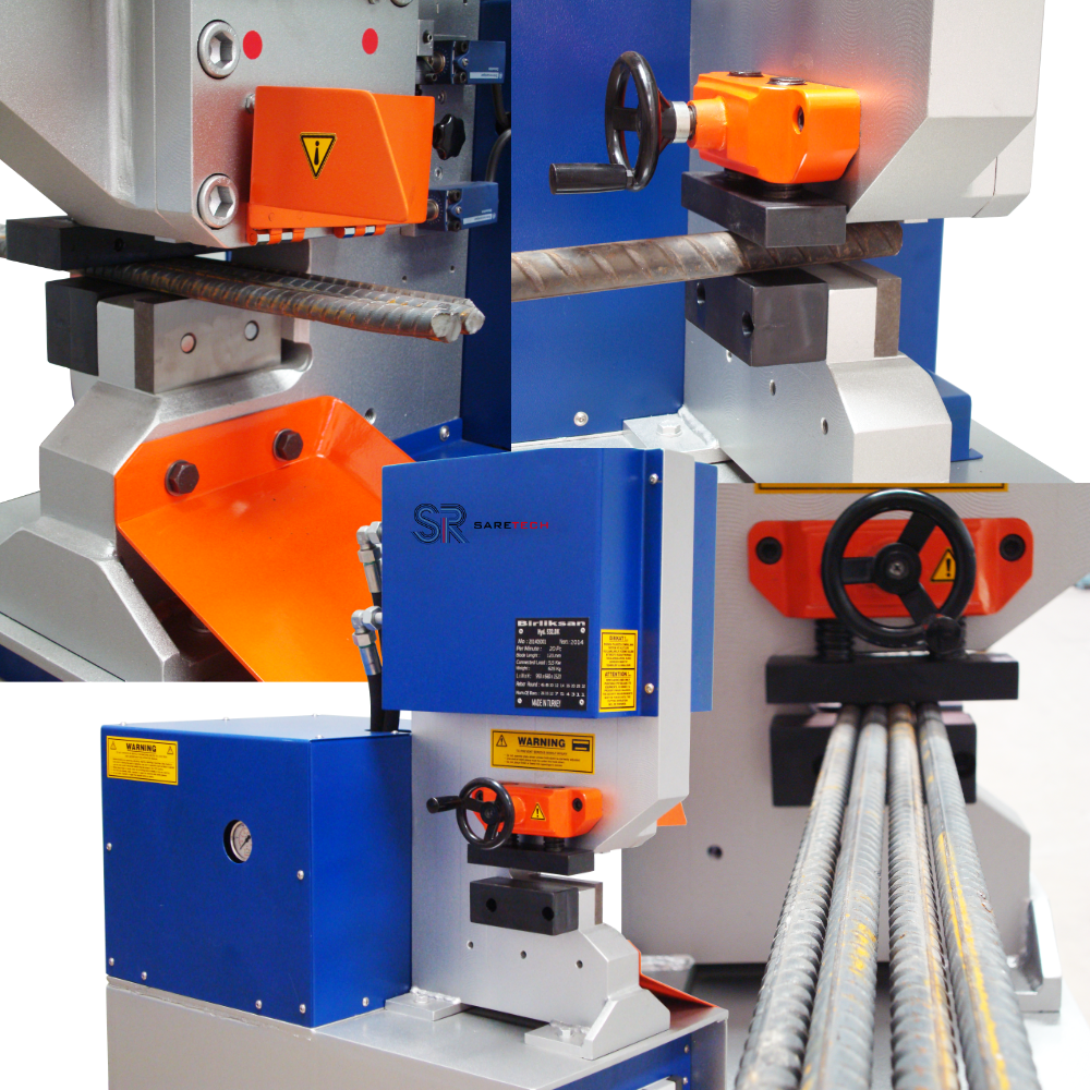 Poinçonneuse SARETECH, cisaillage, coupe, grugeage.