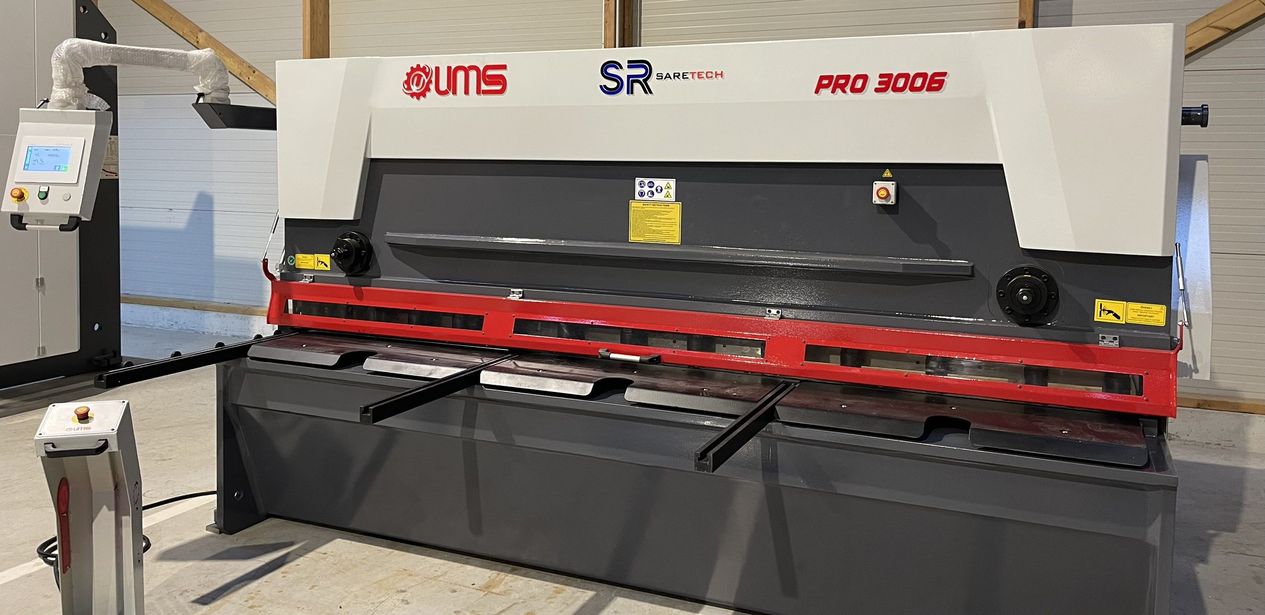 Cisaille Guillotine hydraulique PRO 3006 Saretech