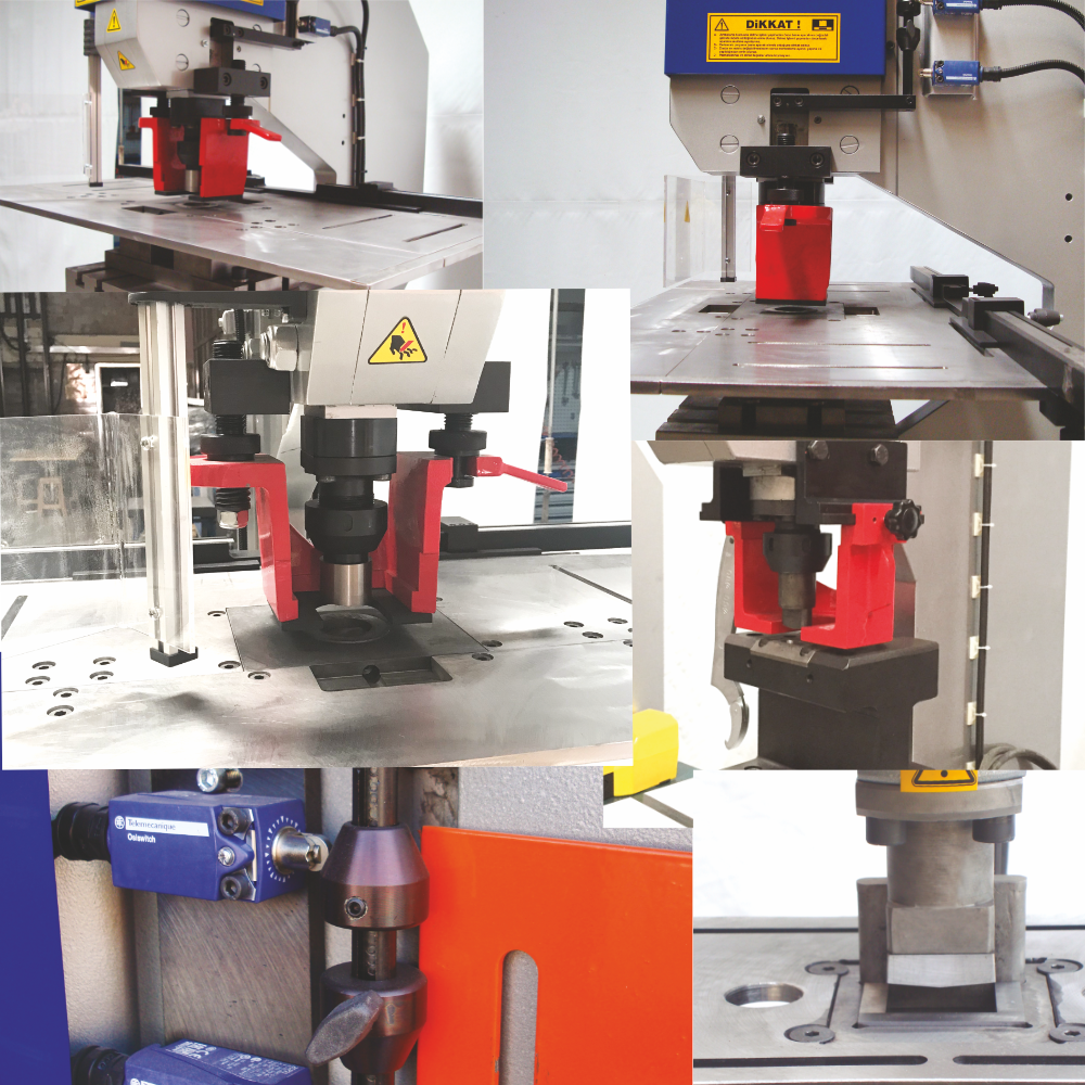 Poinçonneuse SARETECH, cisaillage, coupe, grugeage.