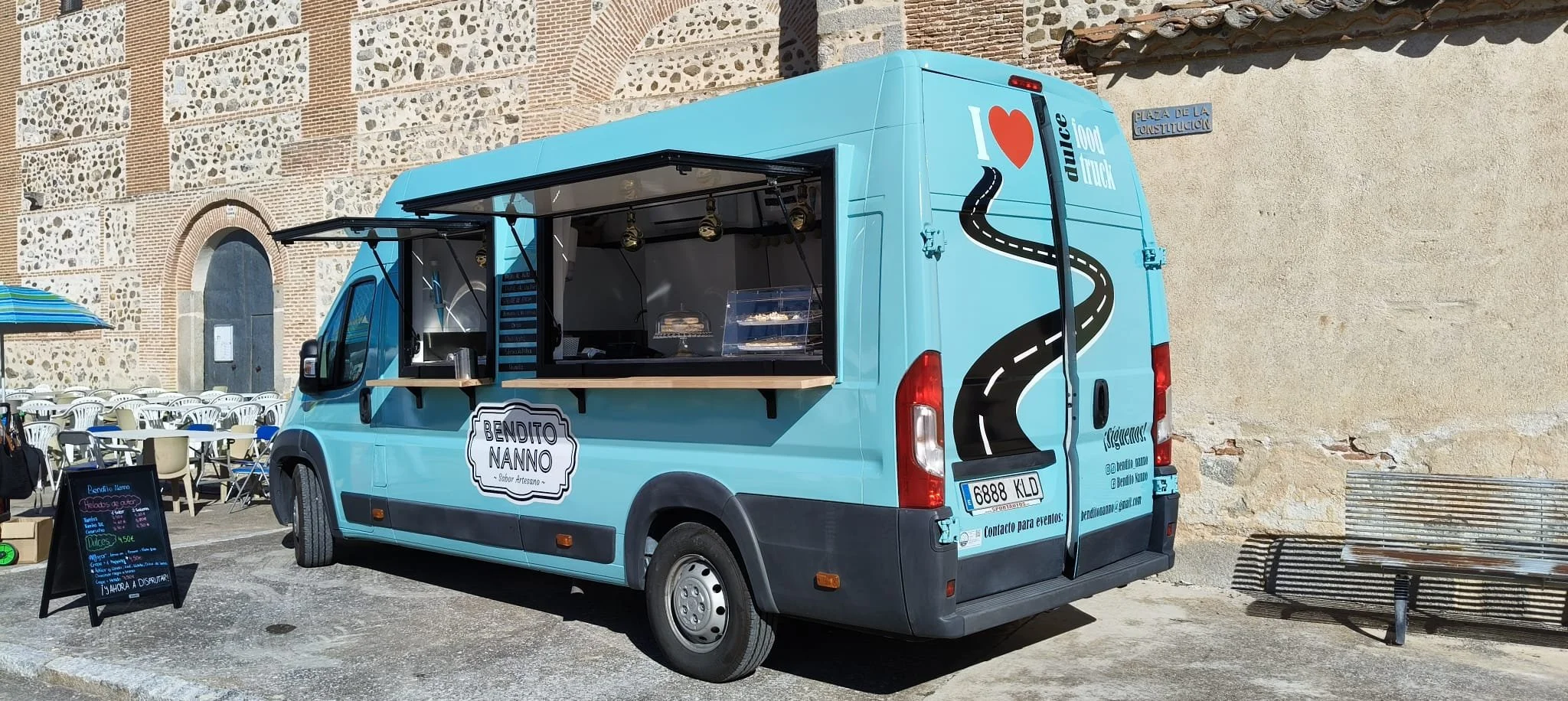 Foodtrucks para la zona gastro del festival