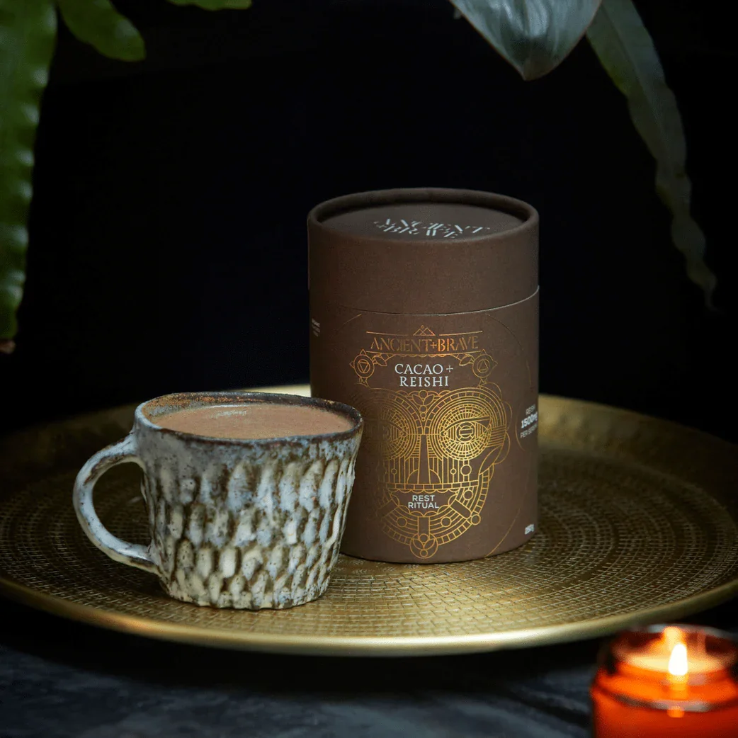 ancient brave cacao reishi mug.webp