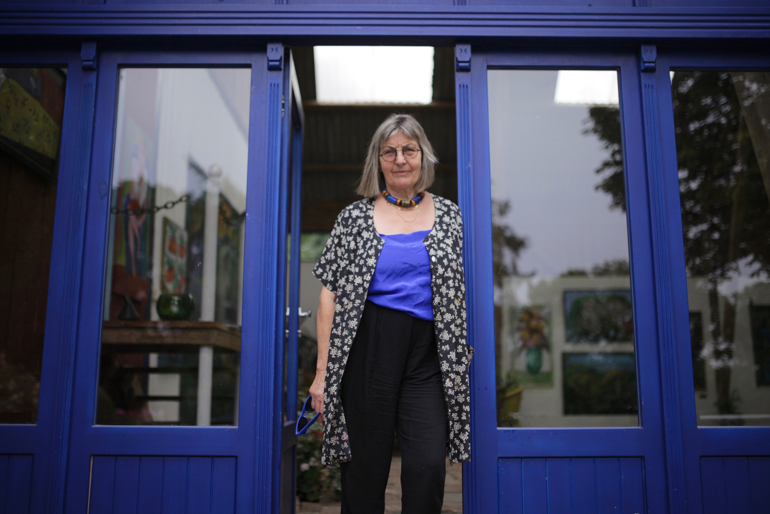 Artist Céleste Fahlström. Published in HD-Sydsvenkan. Ven, Sweden. (2020)