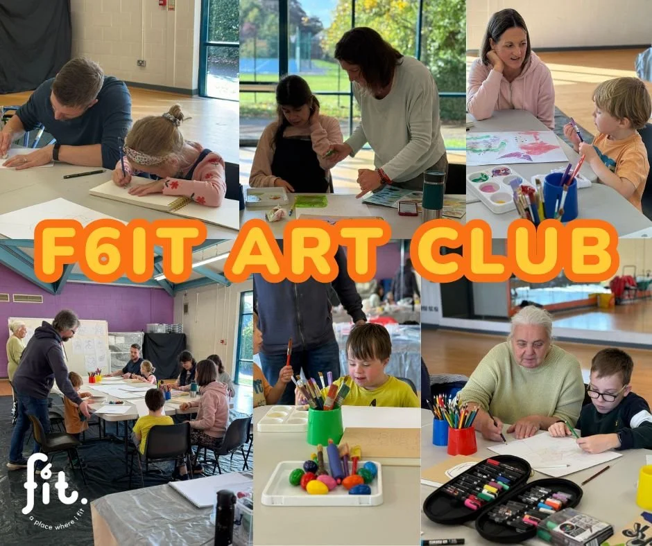 🎨 F6IT ART CLUB 🎨

💙 Kindly subsidised by Rathbones Guildford 💙

⭐️ Thank you to everyone who came along! 

🗓️ Next session: 15th November 2025 

#fun #aplacewhereifit #friends #inclusion #function #inclusionmatters #family #funforall #inclusion