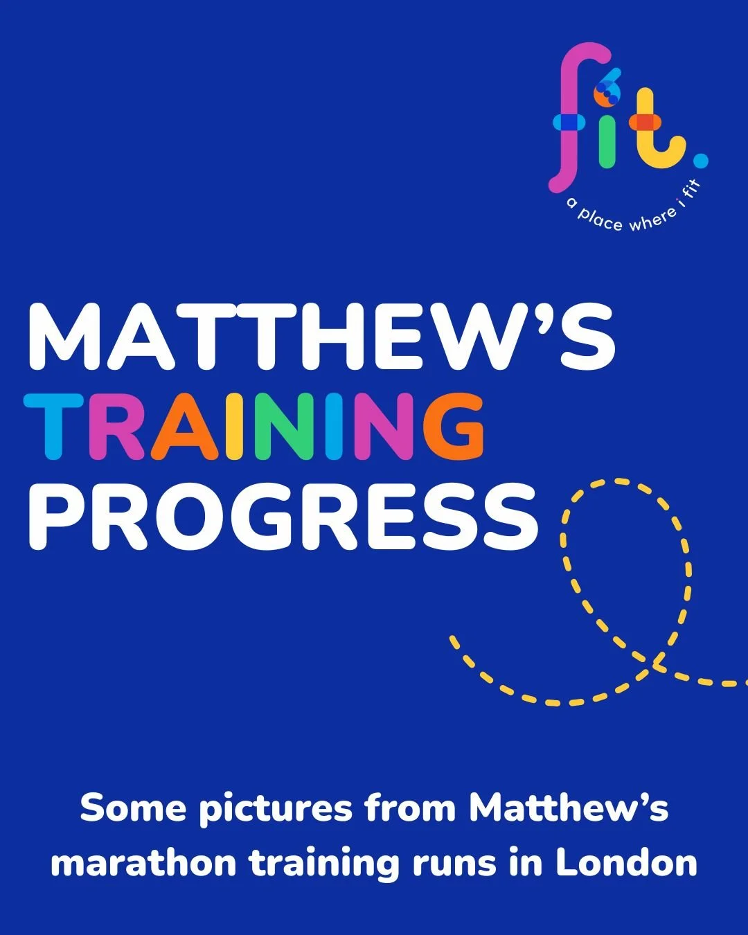 🏃&zwj;➡️ MATTHEW'S TRAINING PROGRESS 🏃

📷 Here are some amazing pictures from Matthew's early morning marathon training runs! 

👀 Follow along to see Matthew's progress. 

💙 To donate, please visit the link in our bio. 

#future #fitness #access