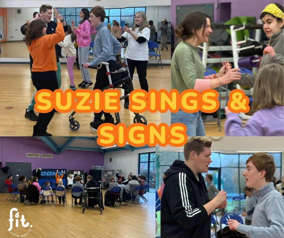 🎶 SUZIE SINGS &amp; SIGNS 🎶

Another fabulous session - everyone who came had a great time!

@suziesingsandsigns 

#fun #disabilityinclusion #inclusion #friends #future #fitness #function #family #aplacewhereifit #disabilityfun #inclusionmatters #i