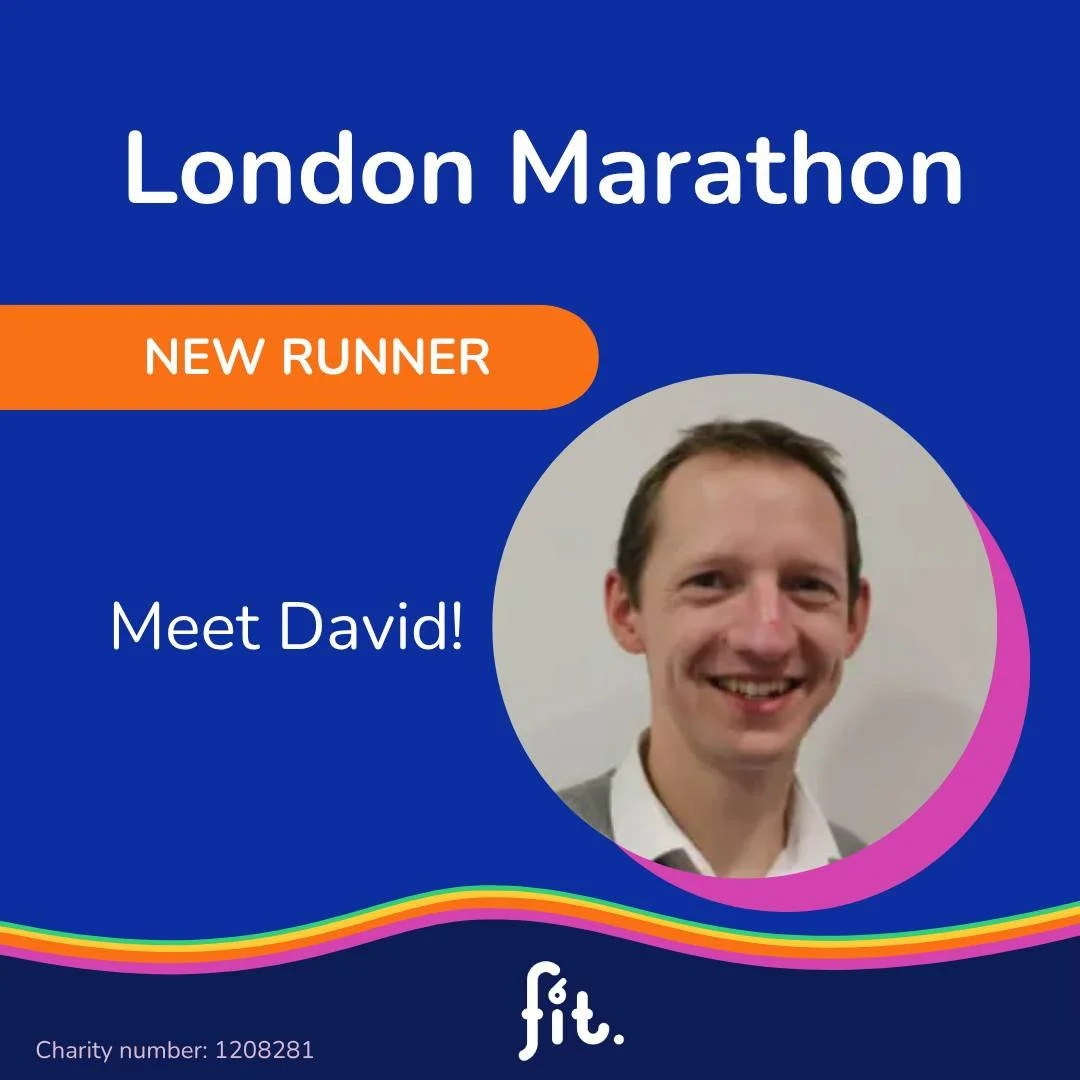 👋🏼Meet David &mdash; one of the lucky runners who secured a ballot place in the 2026 TCS London Marathon, and one of the kindest too. He&rsquo;s chosen to use his place to fundraise for F6IT, helping us continue our work supporting children with di
