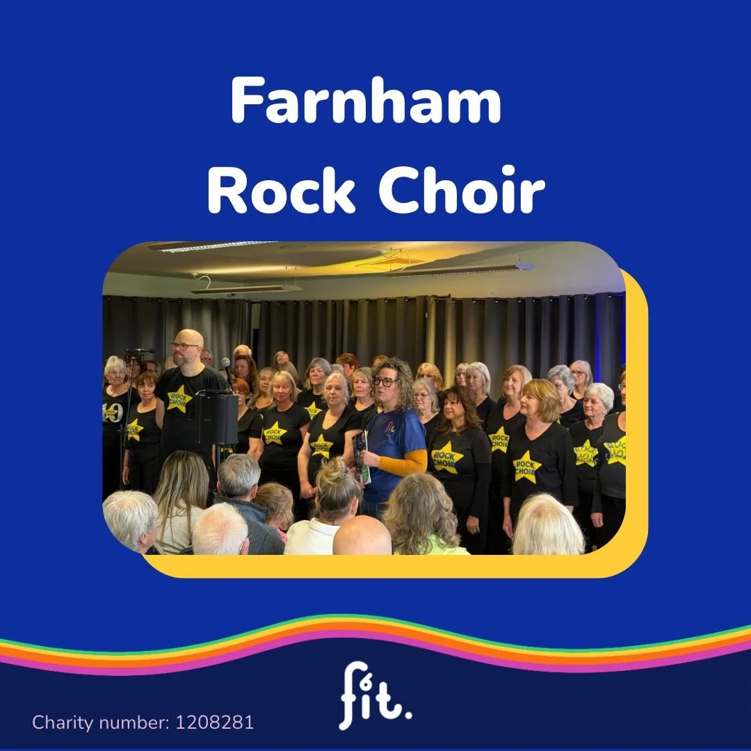 Fundraising ❤️🎶

Farnham Rock Choir put on the most wonderful end‑of‑season concert to raise funds for F6IT &mdash; and they absolutely smashed it.

They&rsquo;ve raised nearly &pound;1,000, and we are truly grateful. This support means more than we
