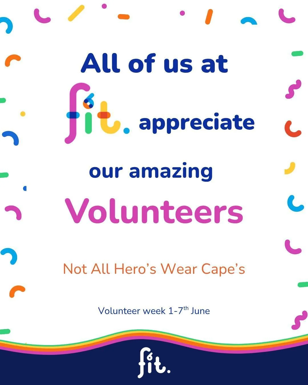❤️ Volunteer Week ❤️

We honestly cannot put into words how grateful we are for every single one of our volunteers.

You give your time, your energy, your kindness, and your hearts &mdash; and because of you, children and families in our community fe