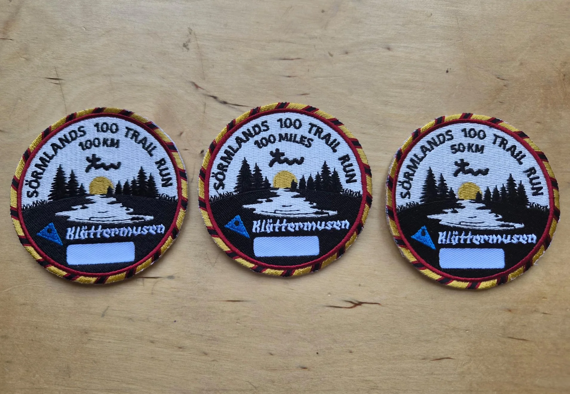Klättermusen finishers patch