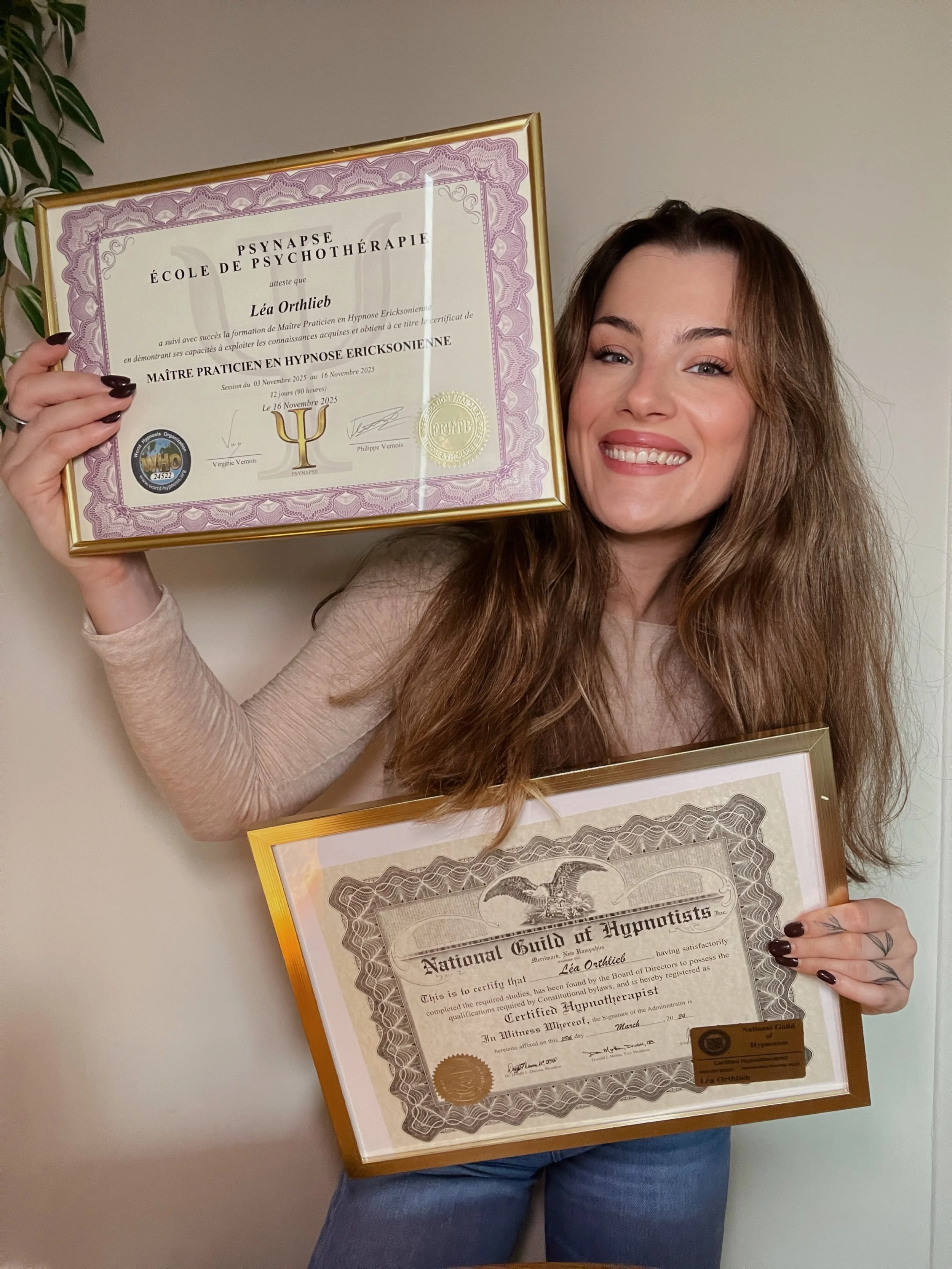 Hypnothérapeute à Lyon certifications