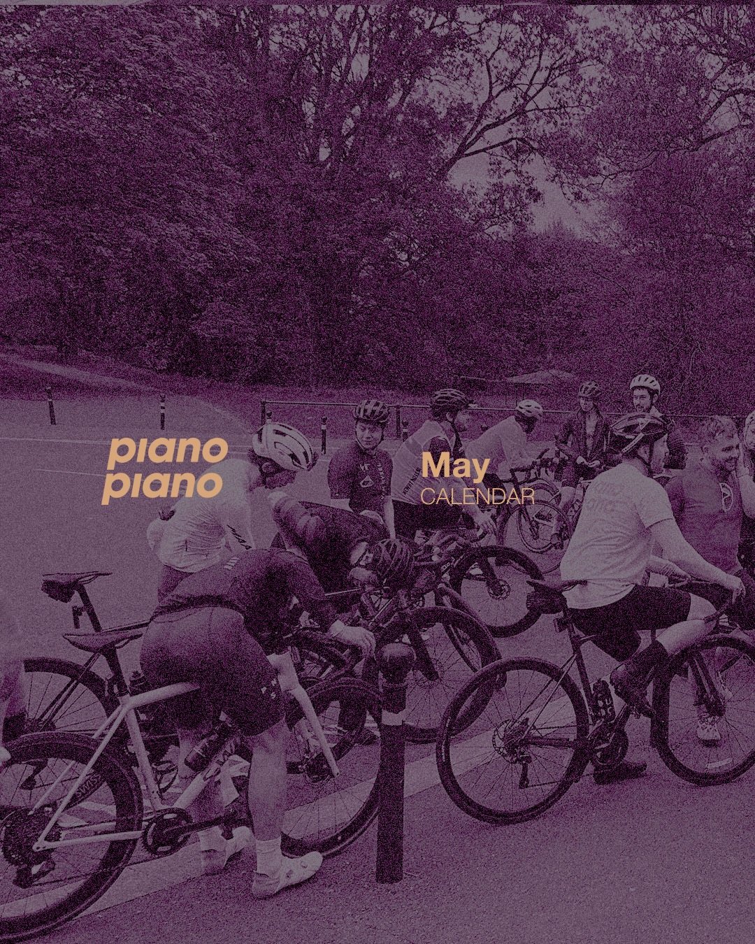 May is here, and it&rsquo;s a big one. 🚴

The Grand Tours are kicking off, and we&rsquo;ve got you covered with a full series of events.

Two women&rsquo;s rides led by the one and only @pe.tra.ka and Wanda. Our Thursday Socials, back as usual. And 