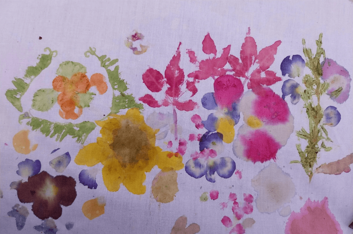Hapa-Zome image of artwork