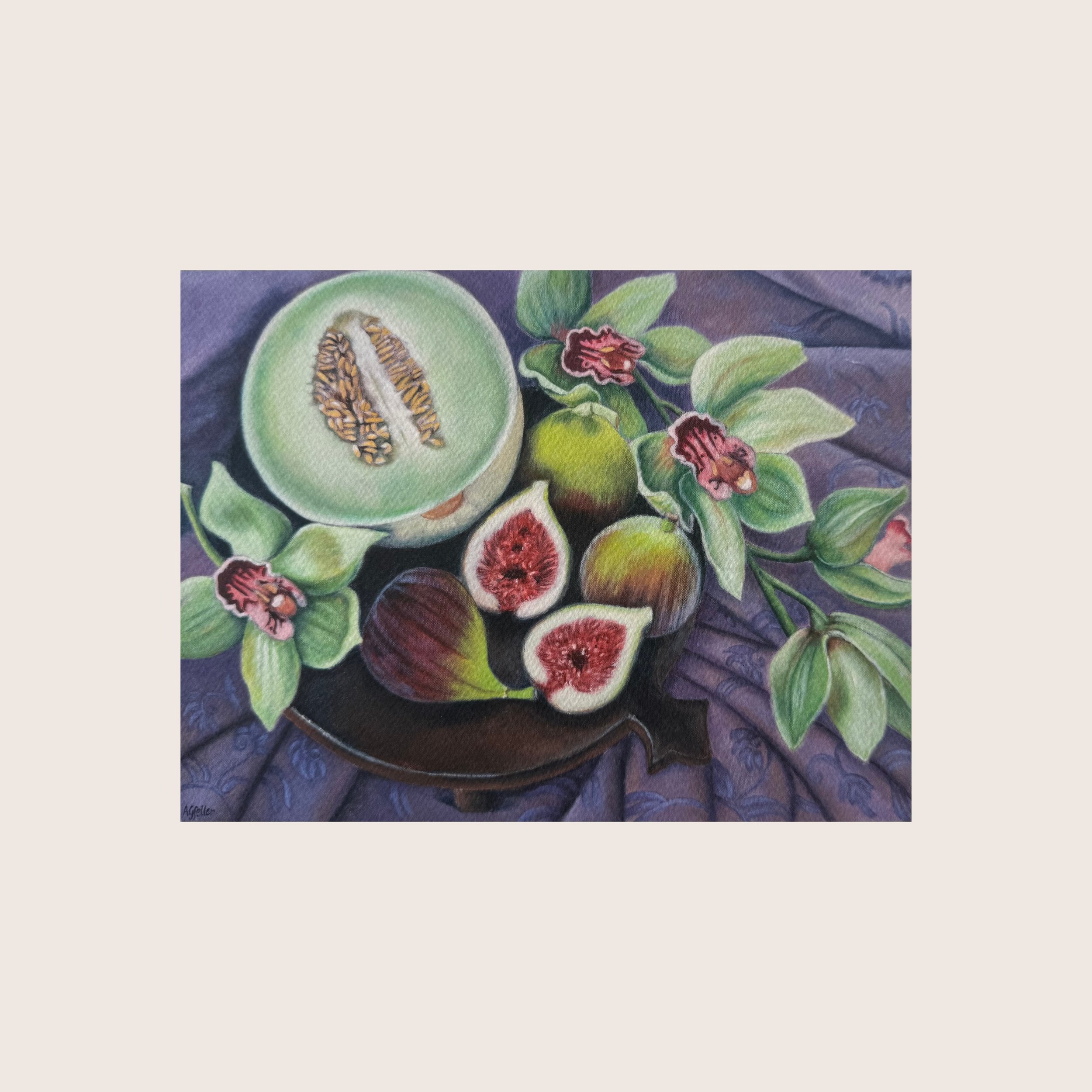 Orchids, Melon and Figs
