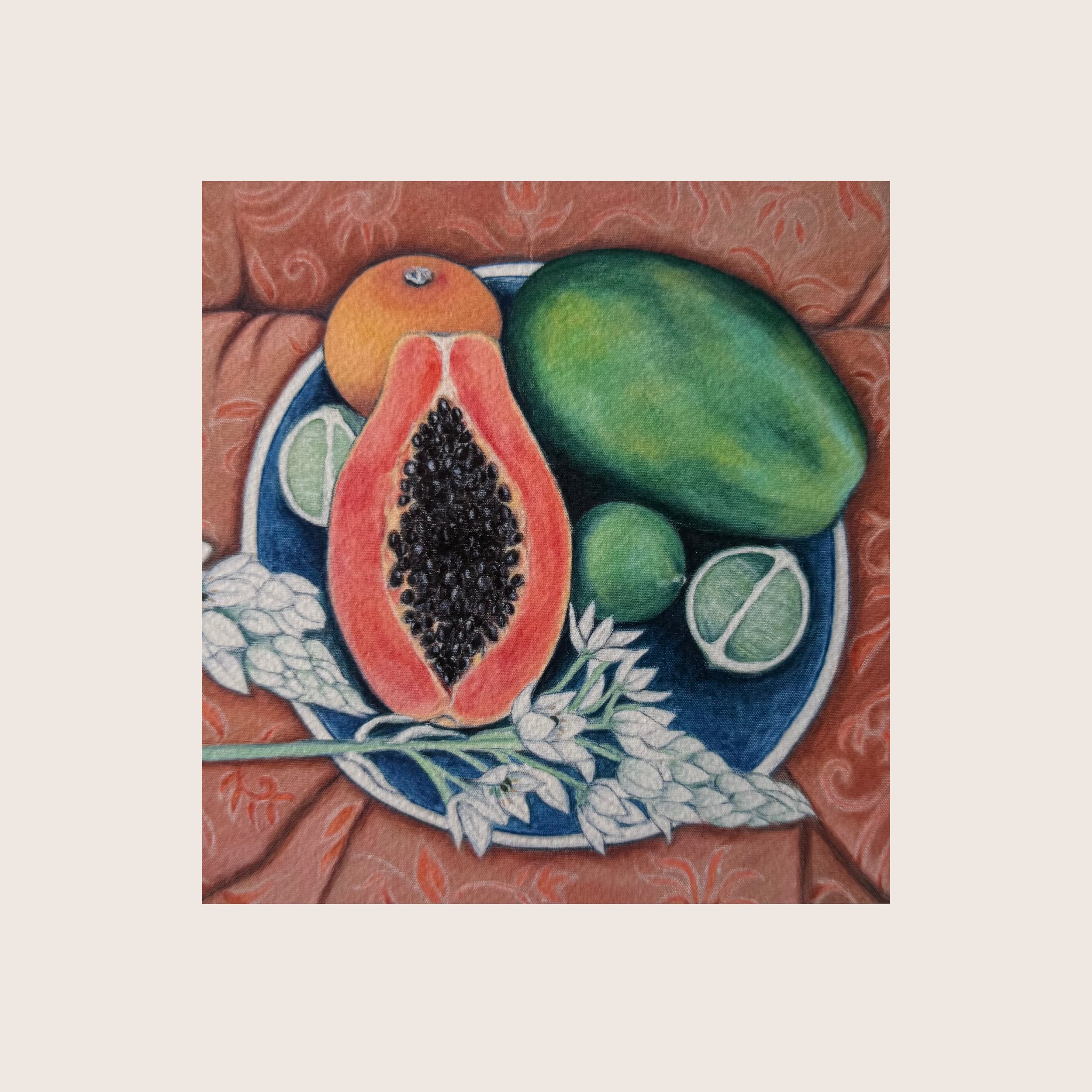 Papaya, Limes and Star of Bethlehem