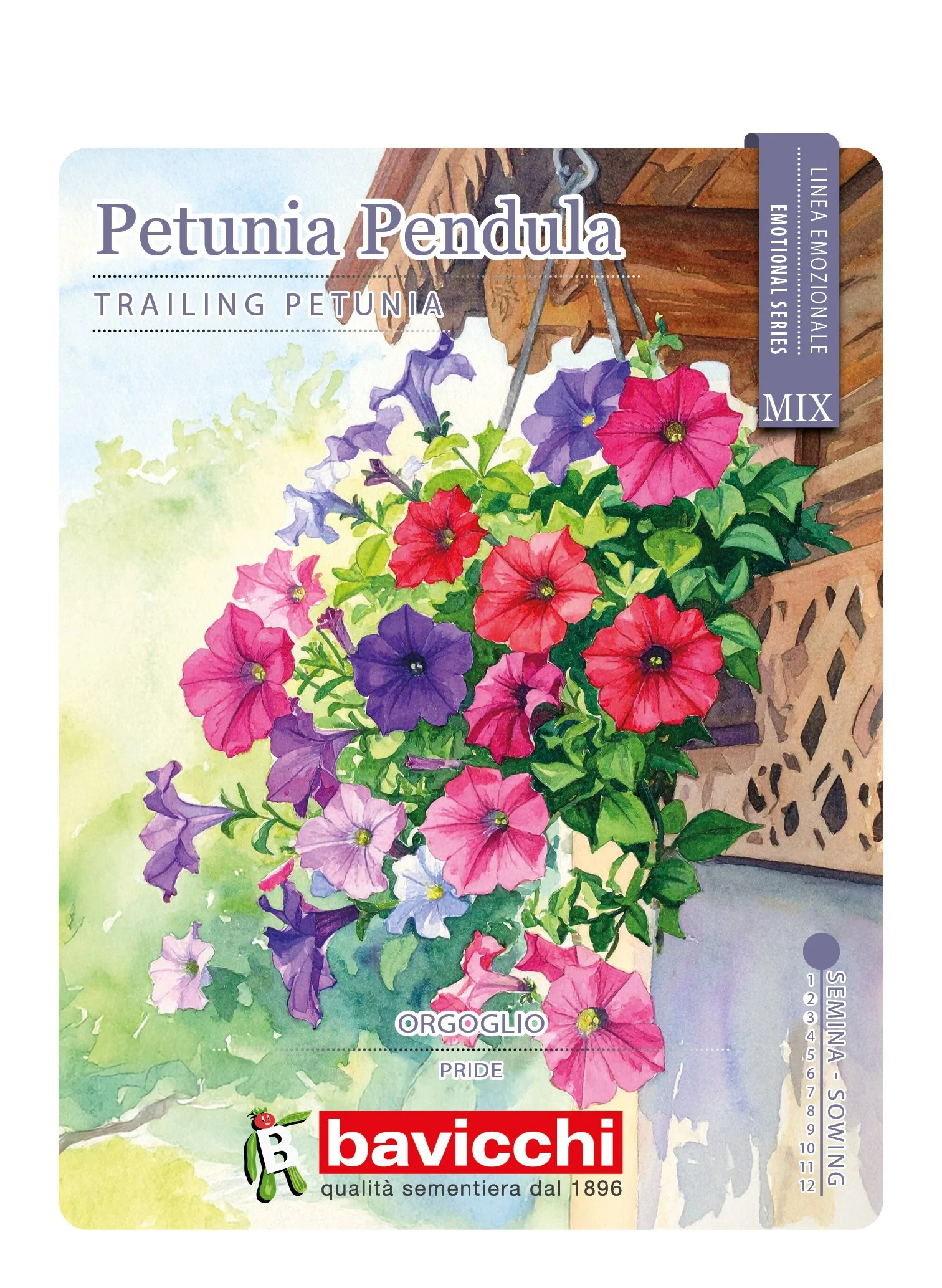 PETUNIA PENDULA MIX- FPE0307