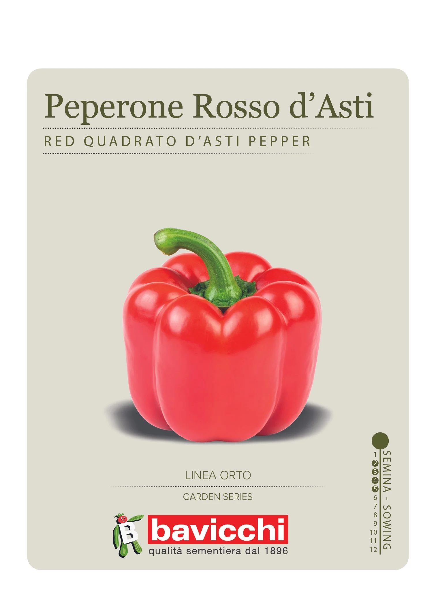 PEPERONE QUADRATO D'ASTI ROSSO - VPE0807